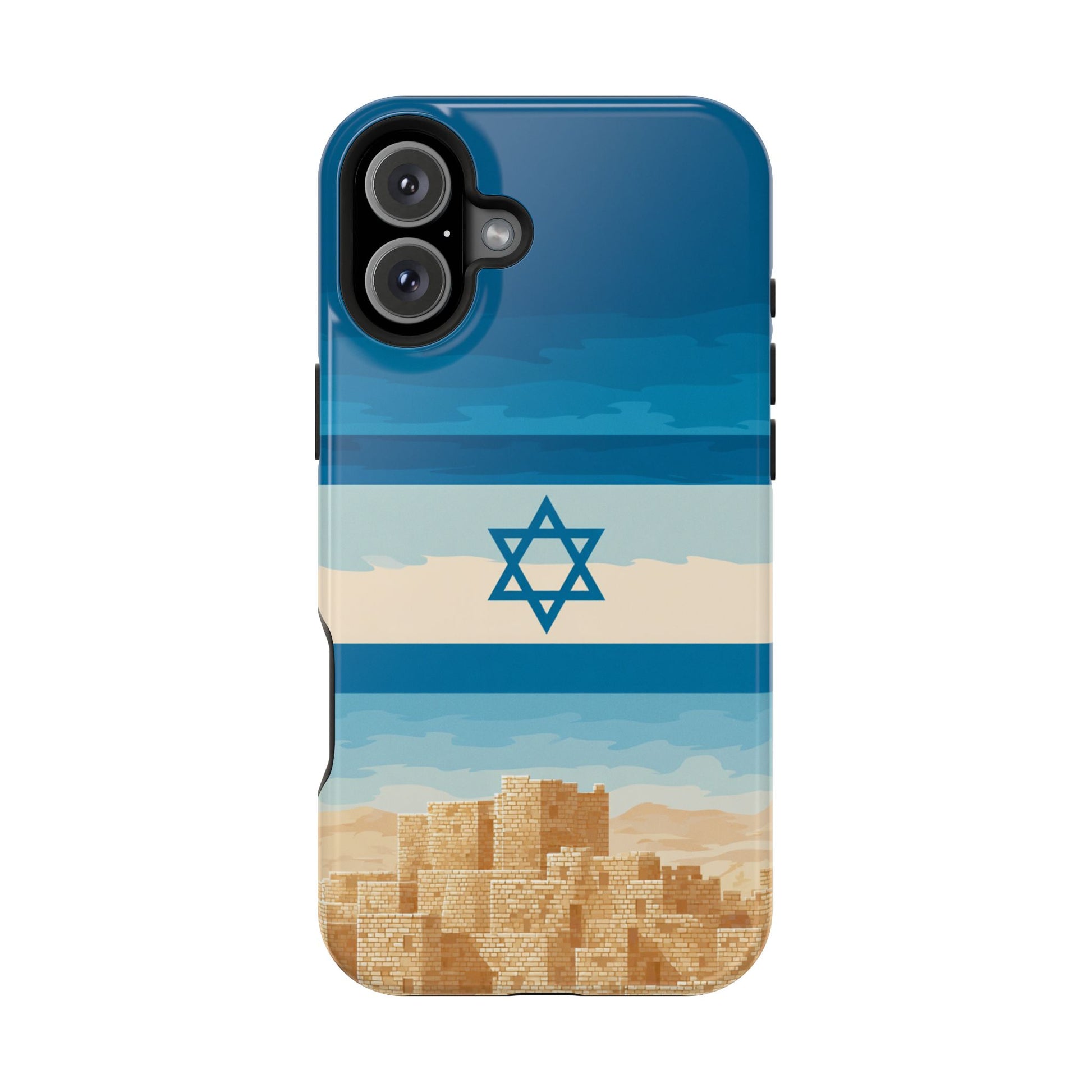 Israel Sand City Magnetic Tough Cases - American Zionist