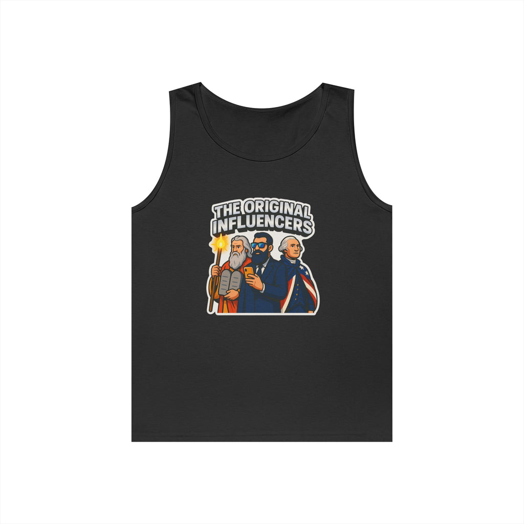 Original Influencers Unisex Heavy Cotton Tank Top - American Zionist