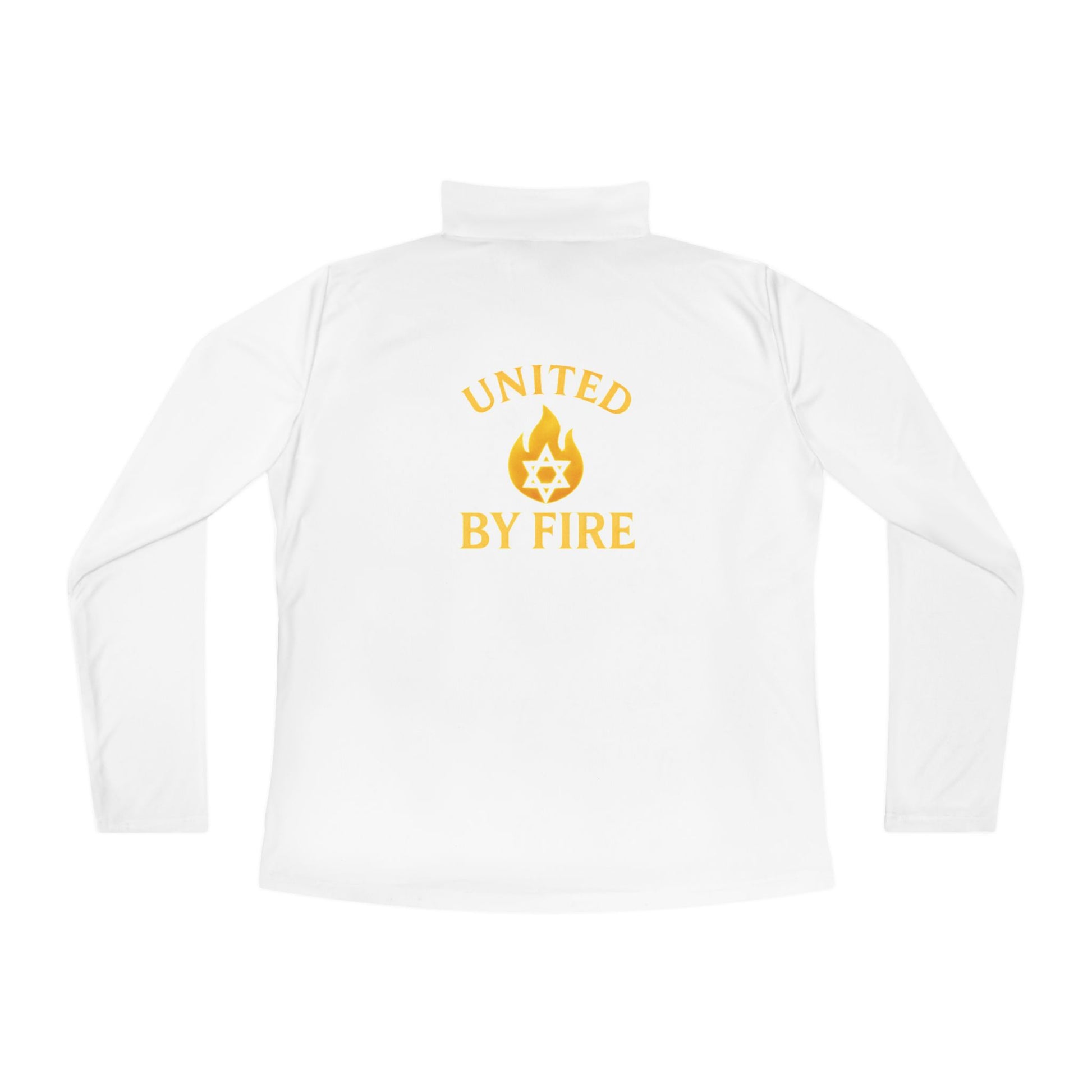 United by Fire Ladies Quarter - Zip Pullover - American Zionist