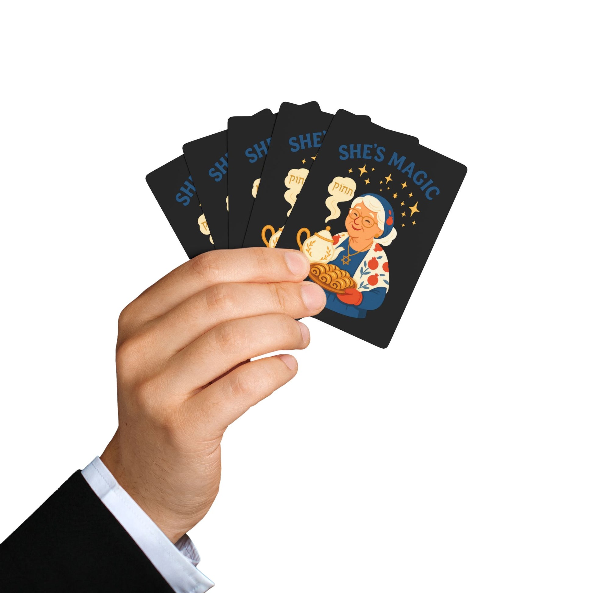 Grandma Magic Poker Playing Cards - American Zionist