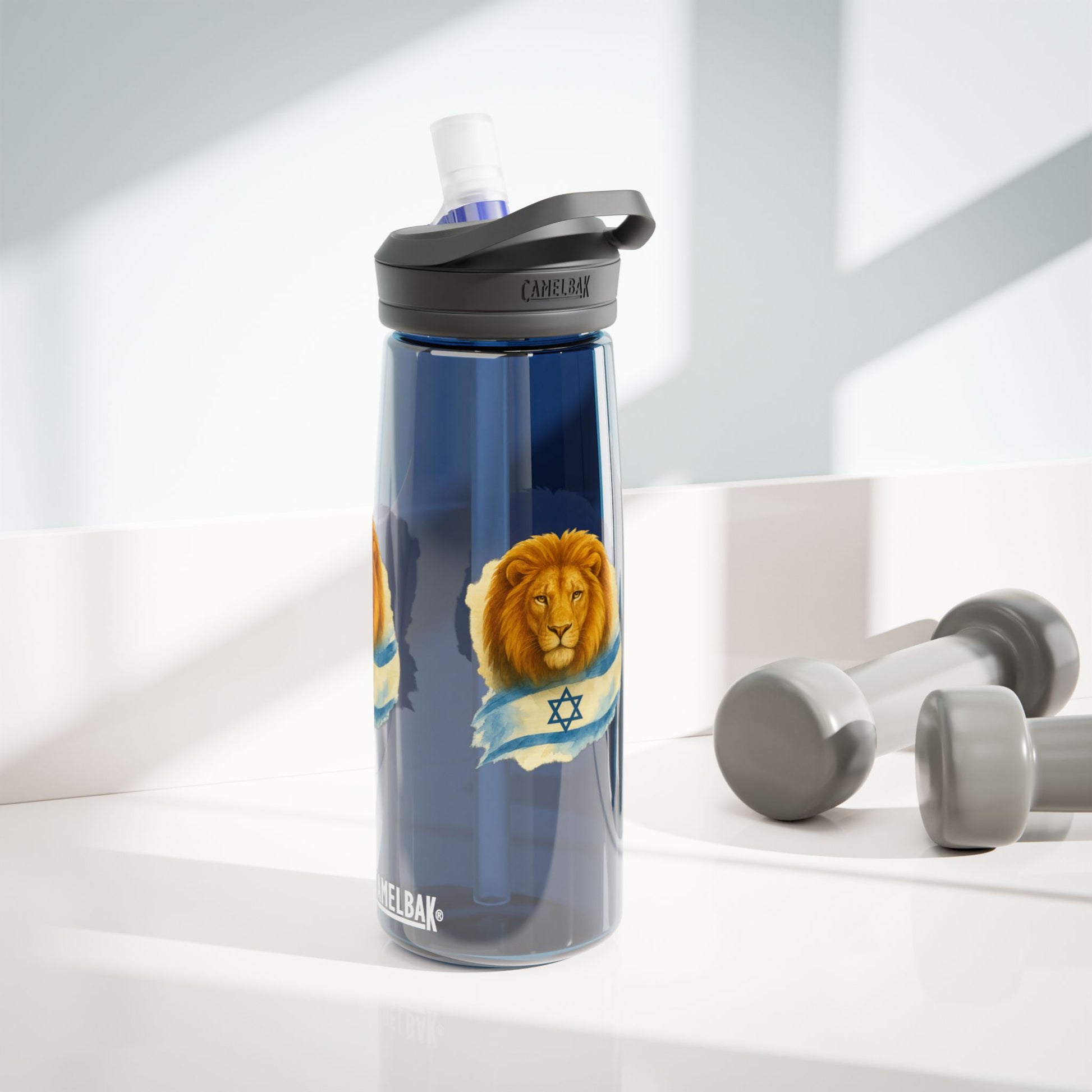 Lion Of Israel Water Bottle, 20oz\25oz - American Zionist