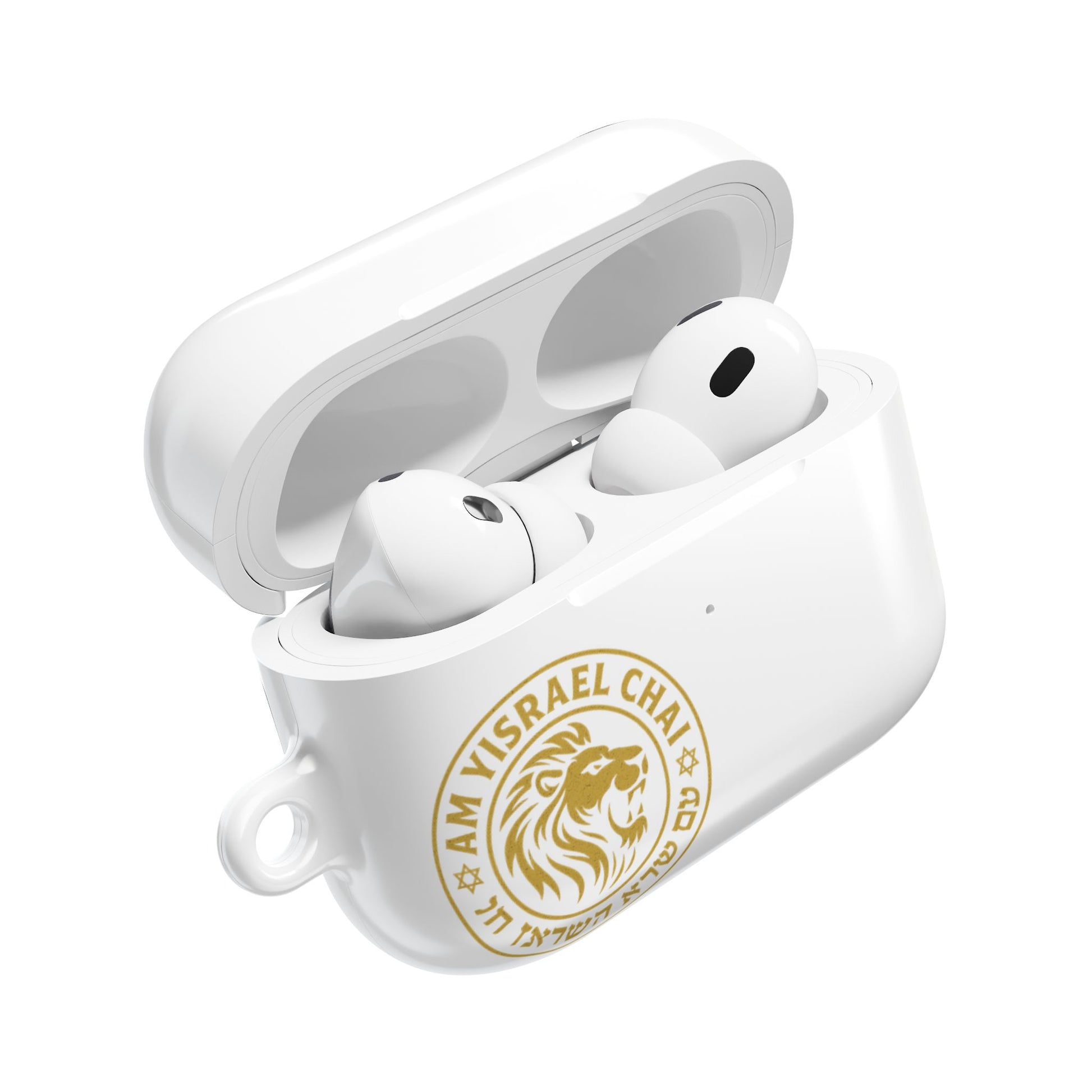 Am Yisrael Crest AirPod Cases - American Zionist
