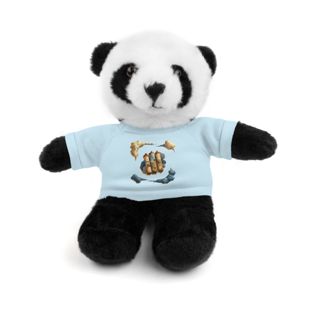 Cloudy Scroll Of Moses Stuffed Animals with Tee - American Zionist