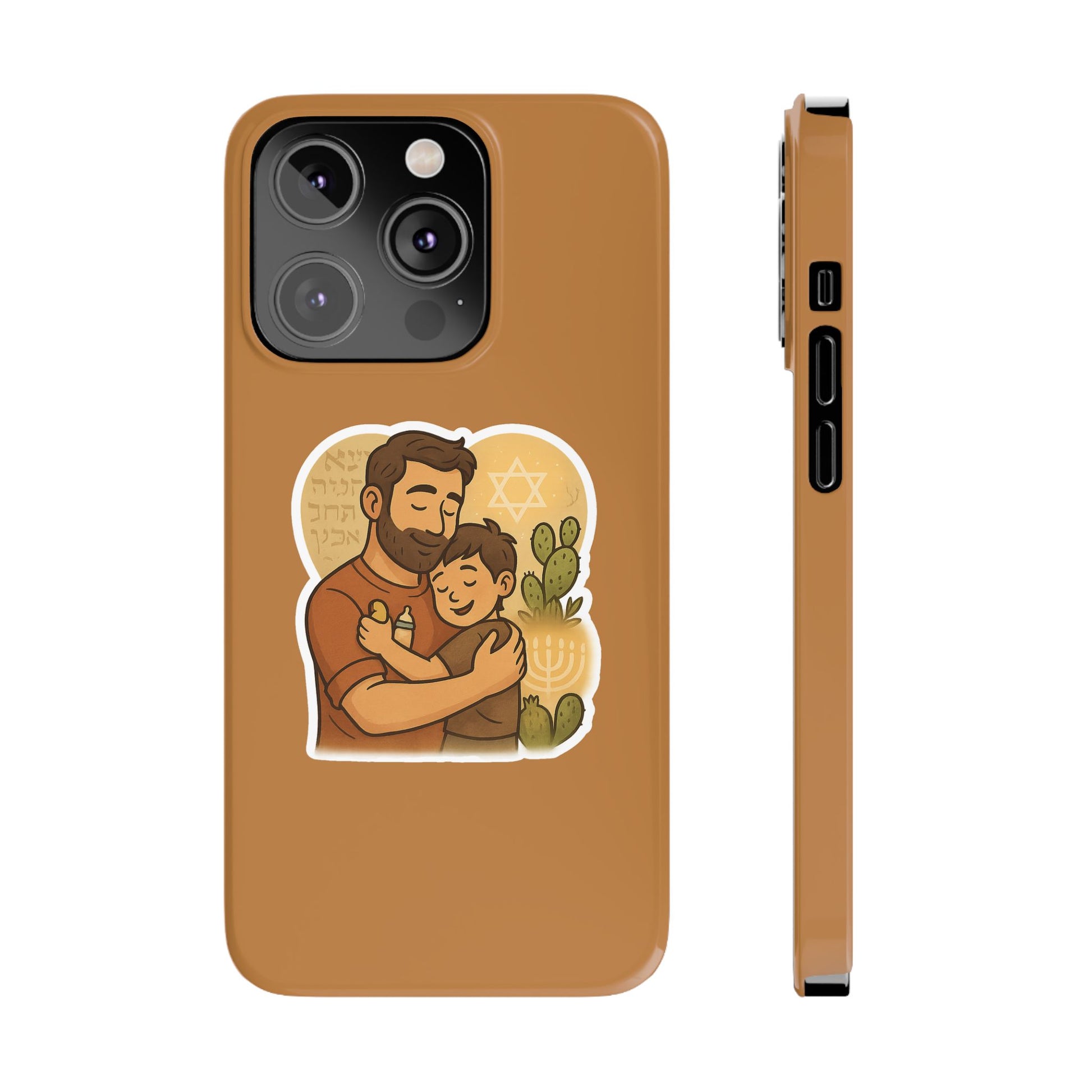 Dad Love Slim Phone Cases - American Zionist