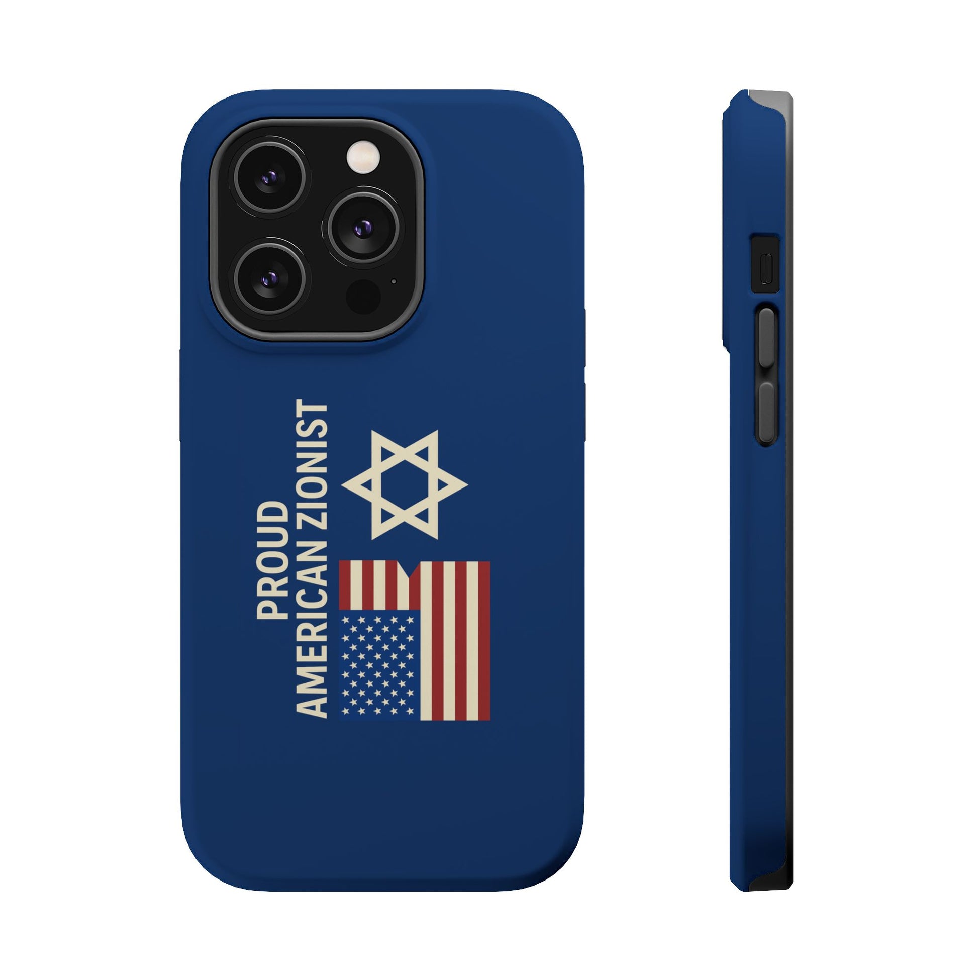 Blue Proud American Zionist Magnetic Tough Cases - American Zionist
