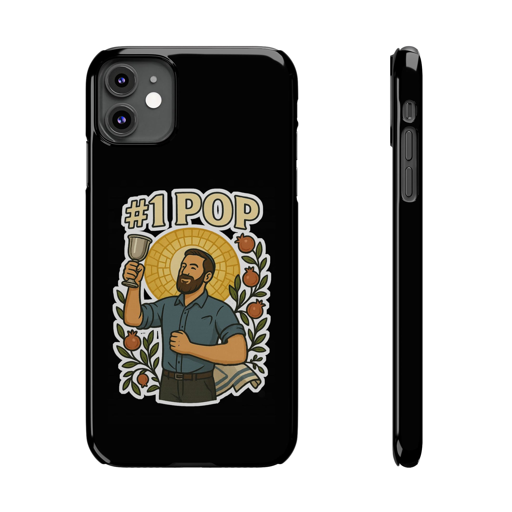 1 Pop Slim Phone Cases - American Zionist