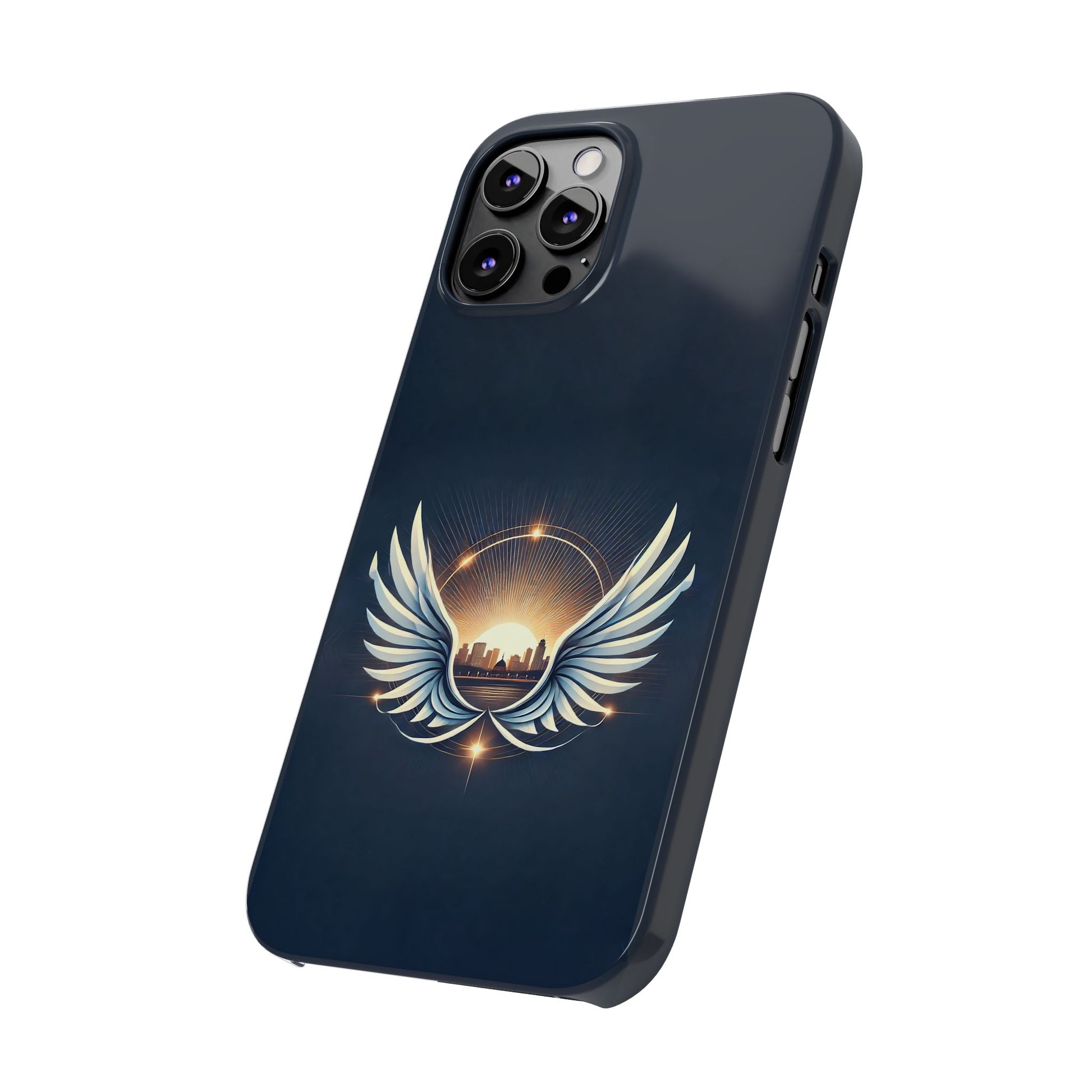 Sunrise Wings Slim Phone Cases - American Zionist