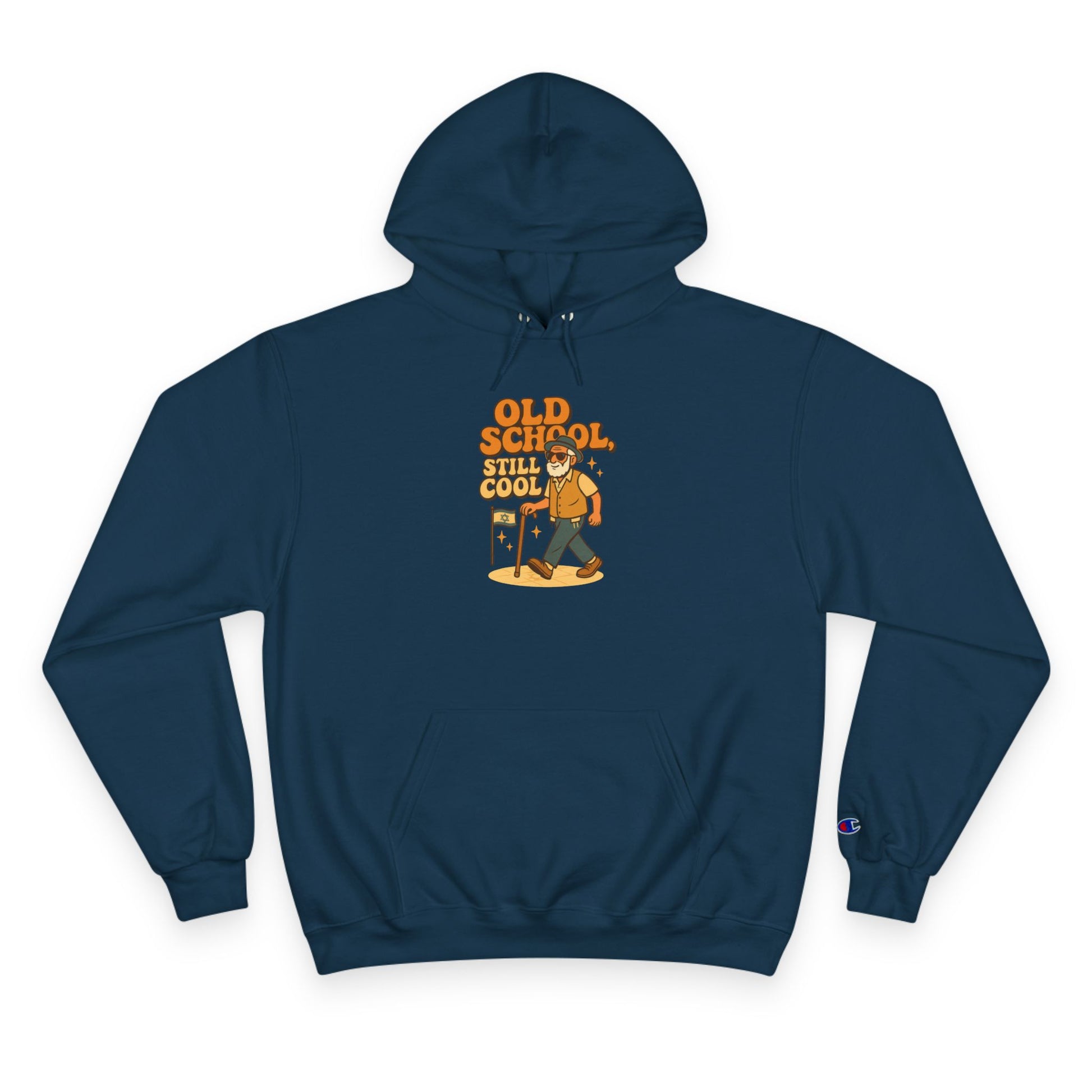 Old School Grandpa Champion Hoodie - American Zionist