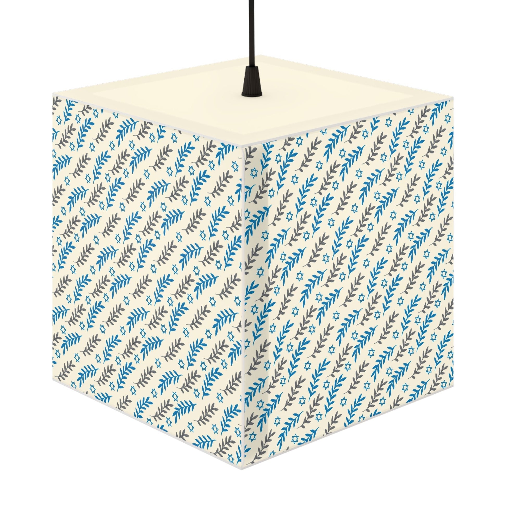 Olive And Shield Light Cube Lamp - American Zionist