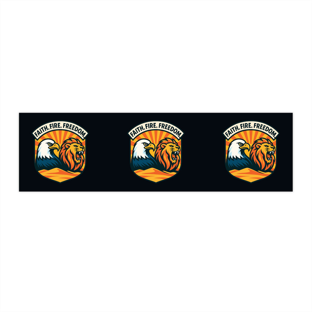 Lions Eagles Rise - Bumper Stickers - American Zionist