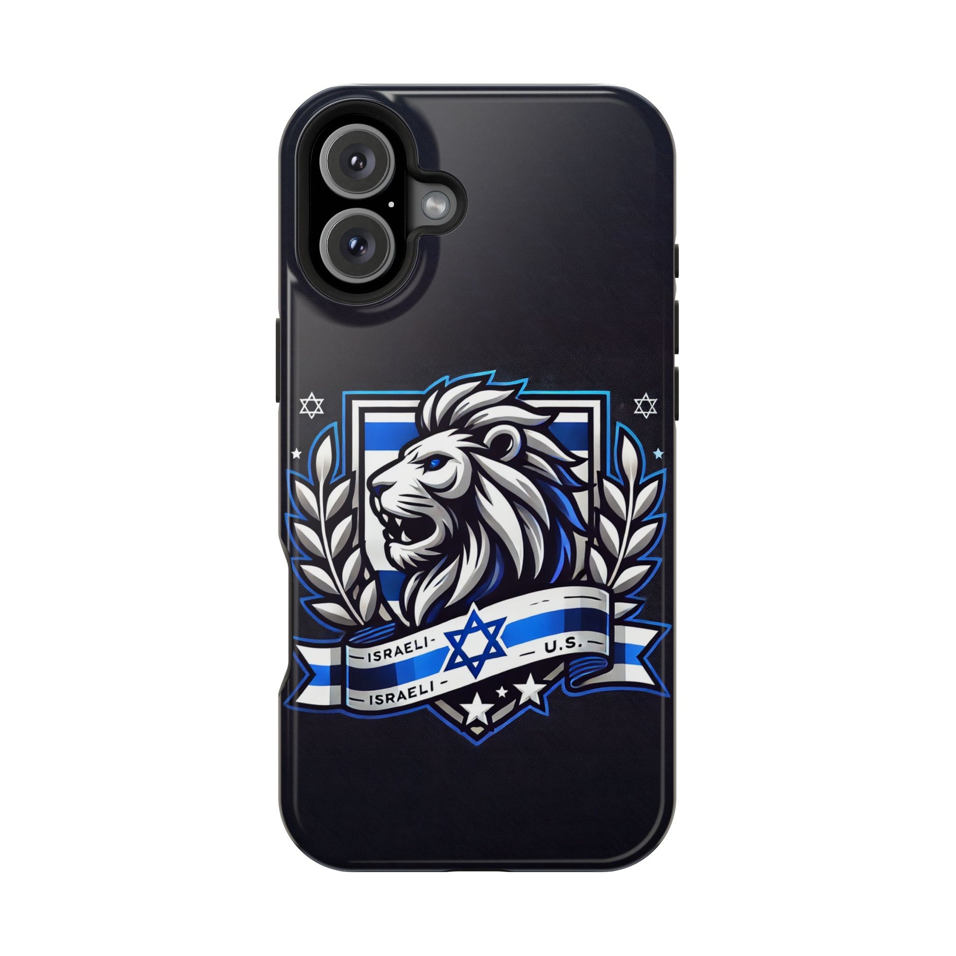 Lion of Judah Crest Magnetic Tough Cases - American Zionist