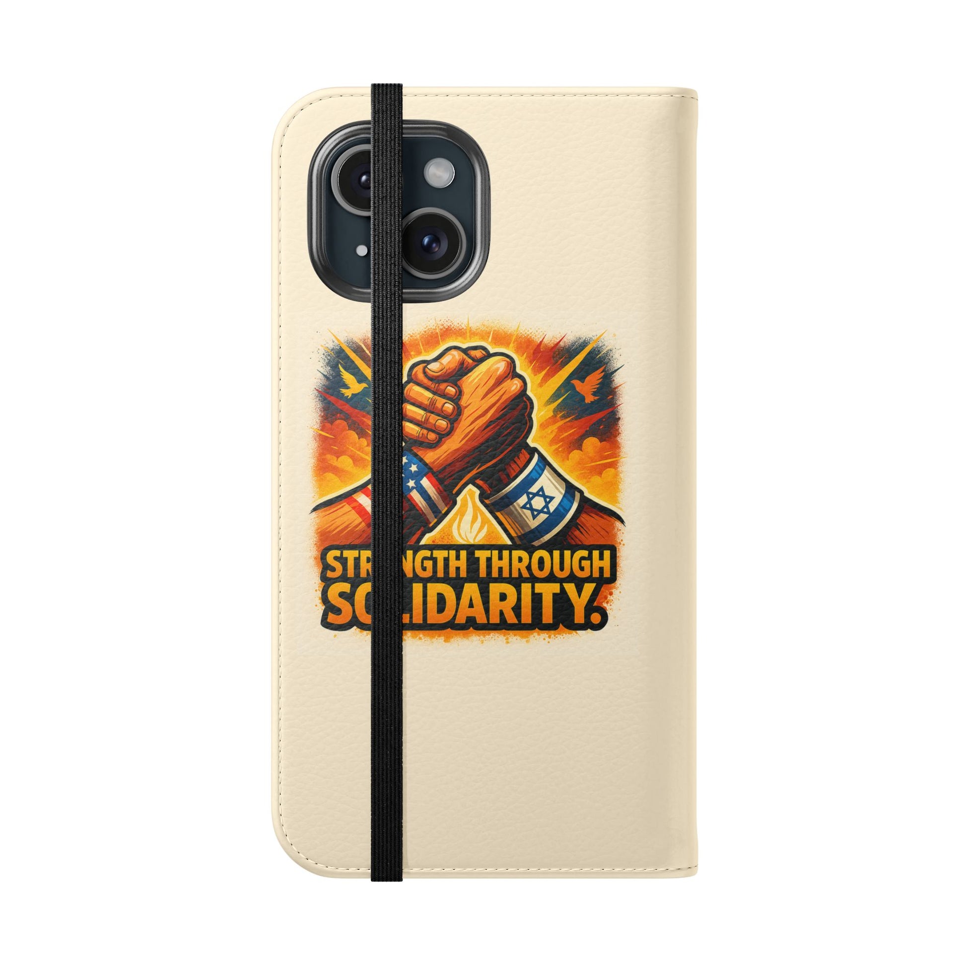 Strength Through Solidarity Flip Cases - American Zionist