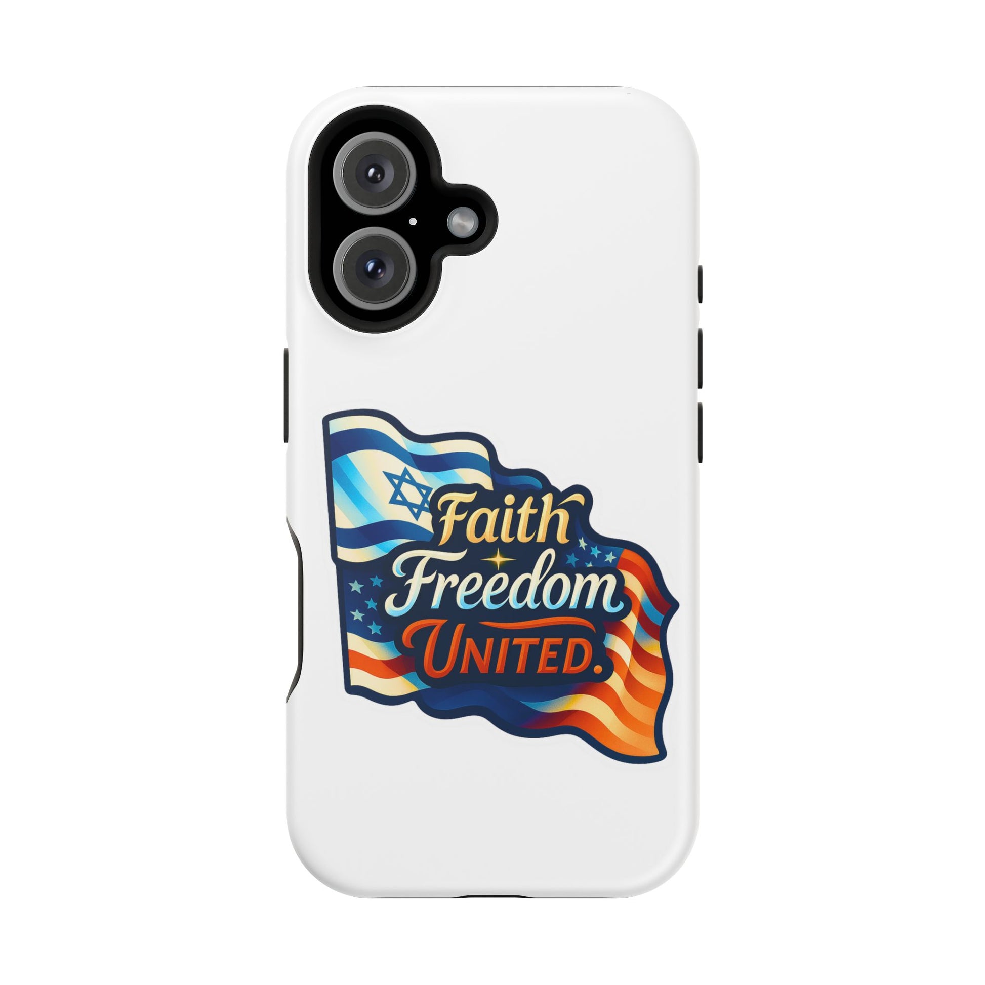 Faith Freedom United Magnetic Tough Cases - American Zionist