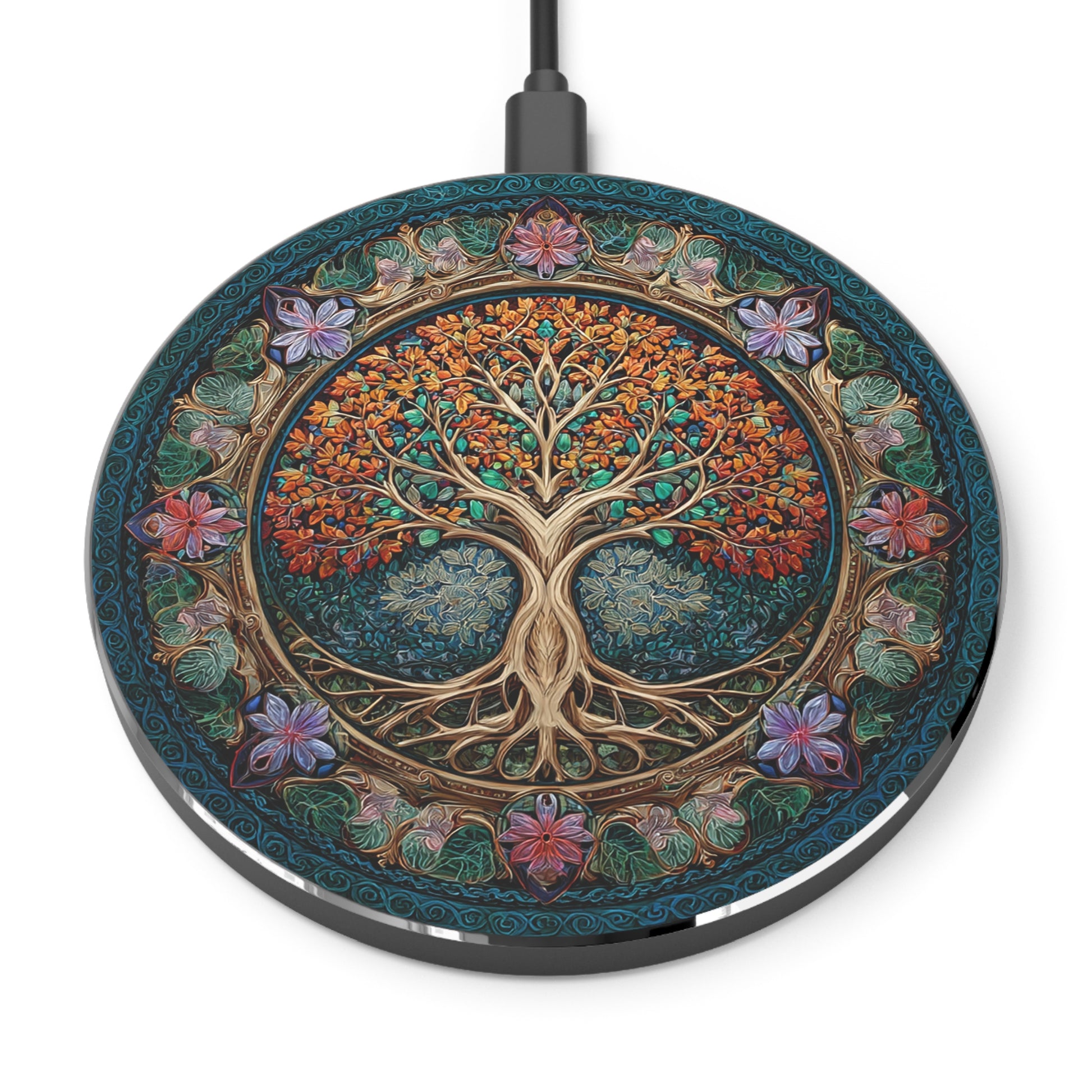 Blossoming Seasons Wireless Charger - American Zionist