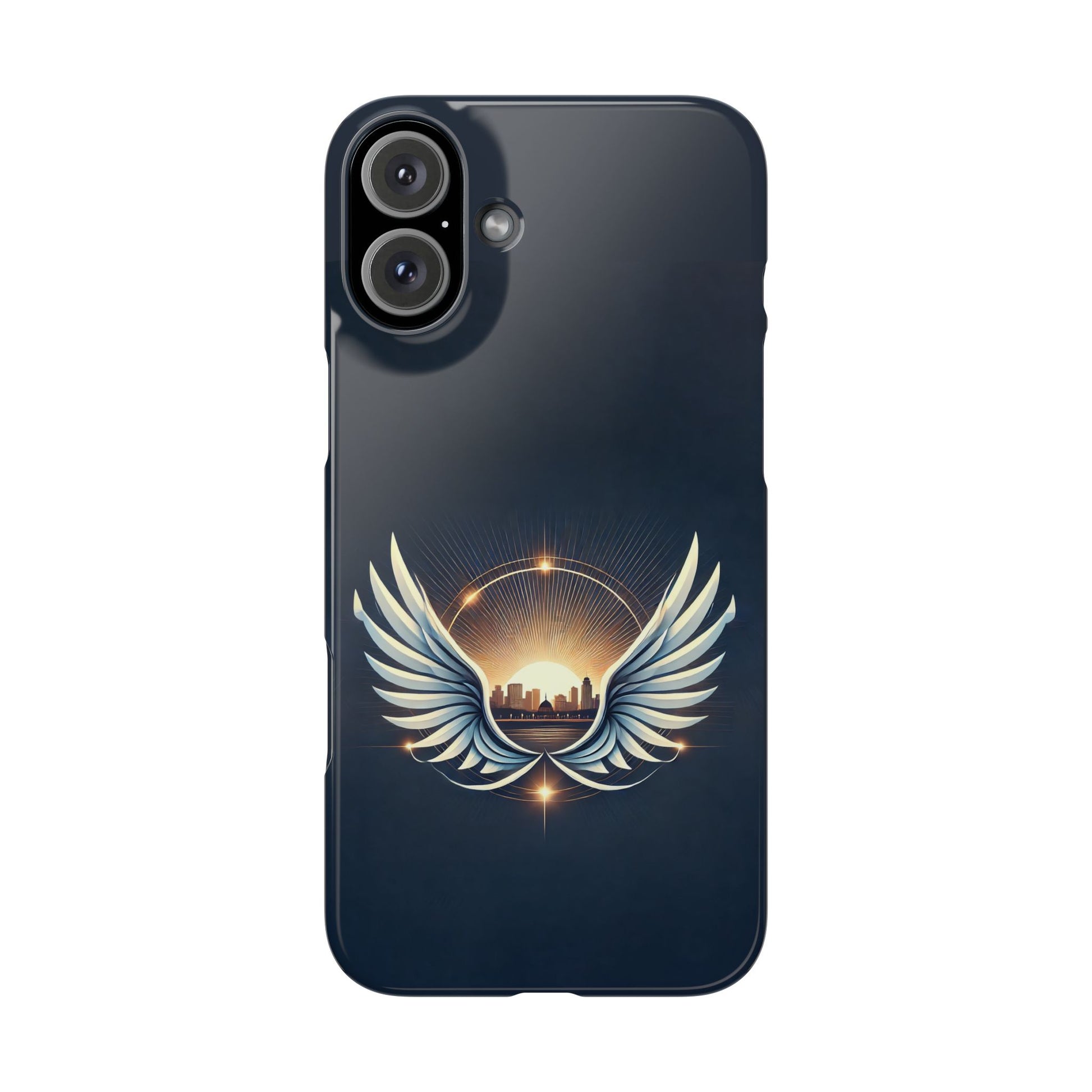 Sunrise Wings Slim Phone Cases - American Zionist