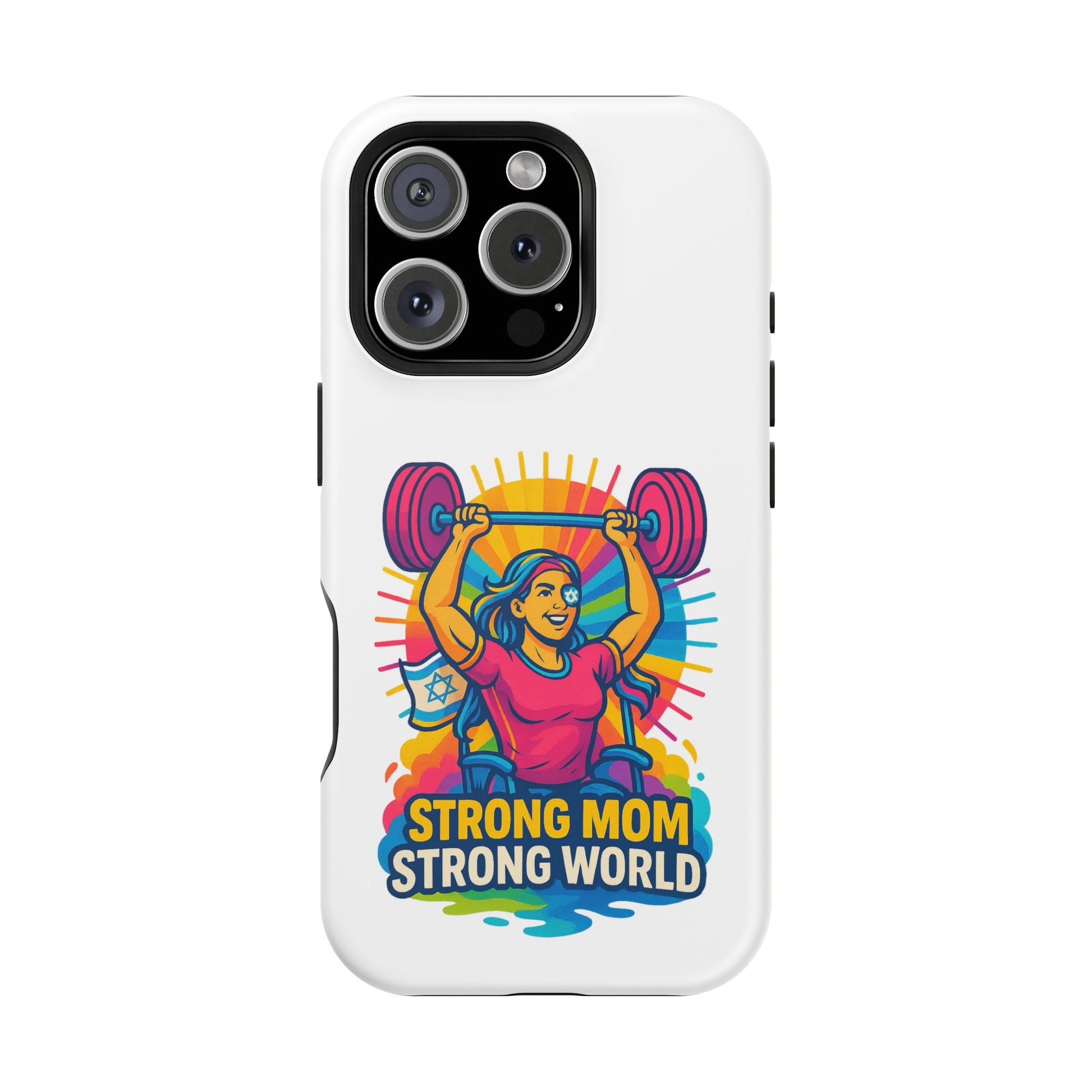 Strong Mom Magnetic Tough Case - American Zionist