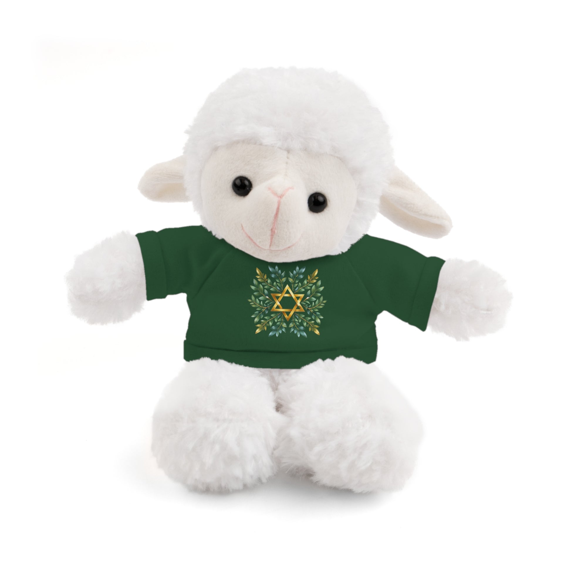 Star Of David Wreath Stuffed Animals with Tee - American Zionist