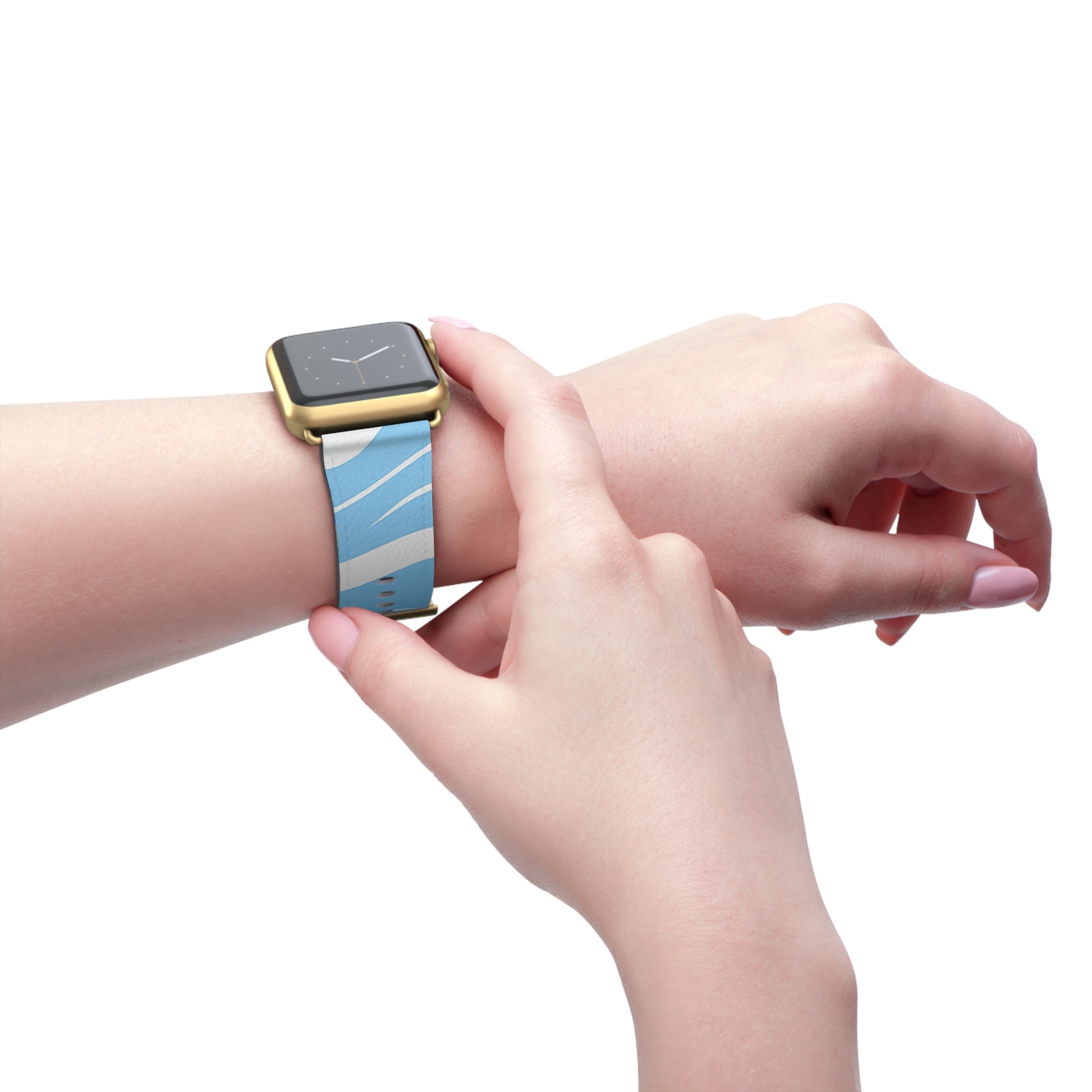 Waves of the Land Watch Band - American Zionist