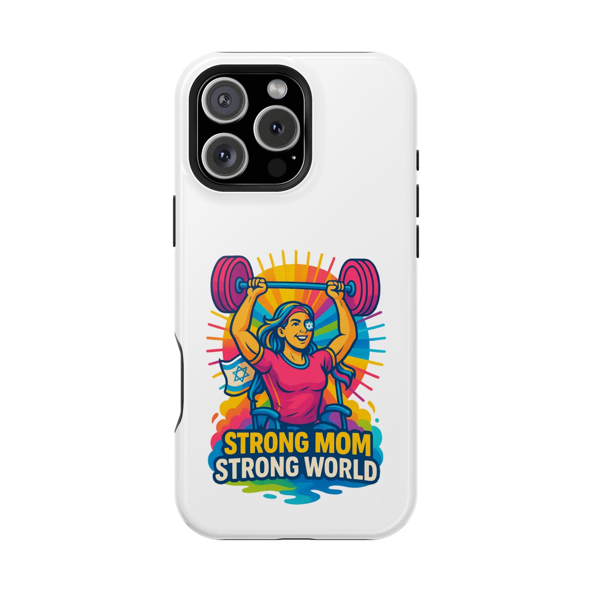 Strong Mom Magnetic Tough Case - American Zionist