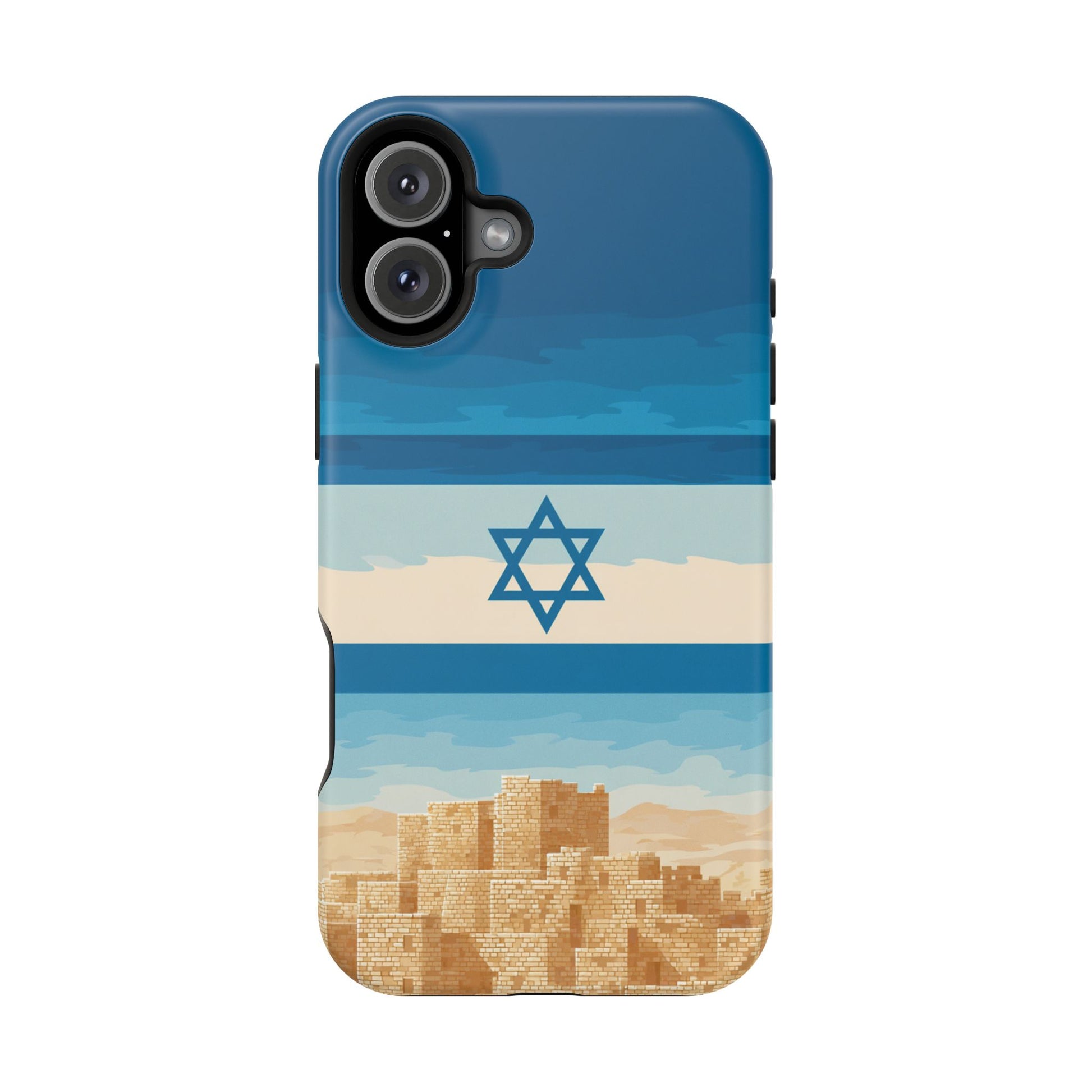 Israel Sand City Magnetic Tough Cases - American Zionist