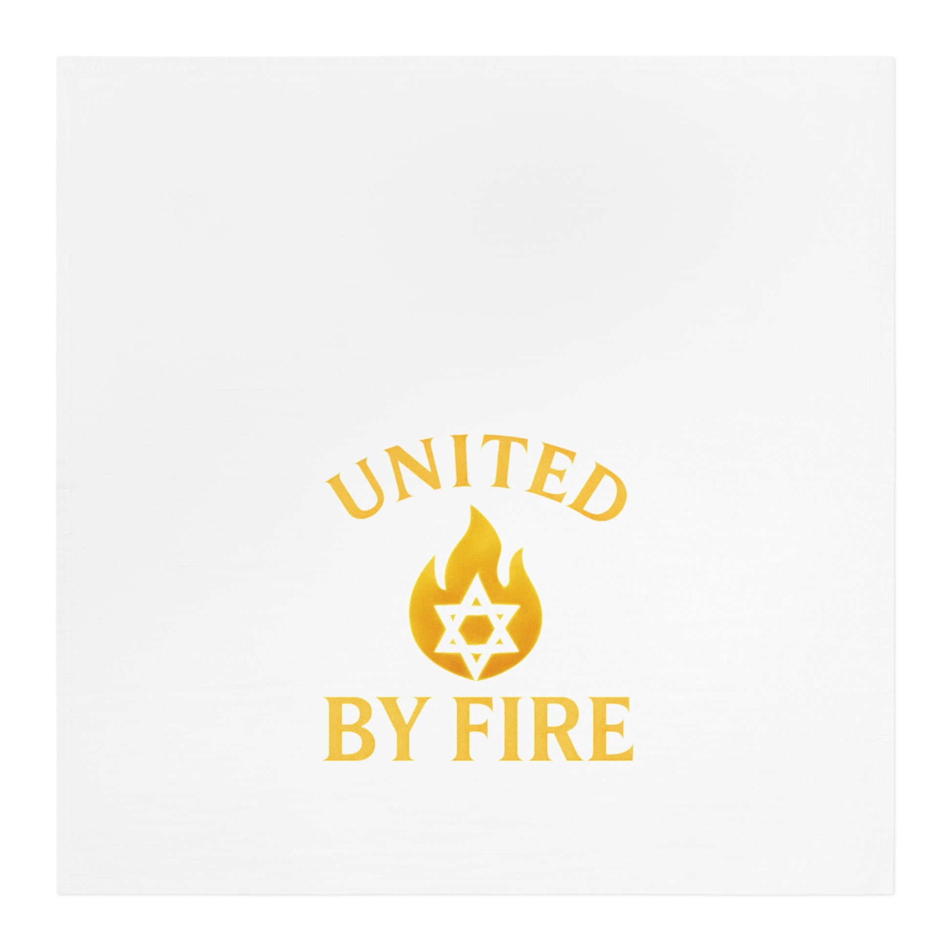 United By Fire Tea Towel - American Zionist