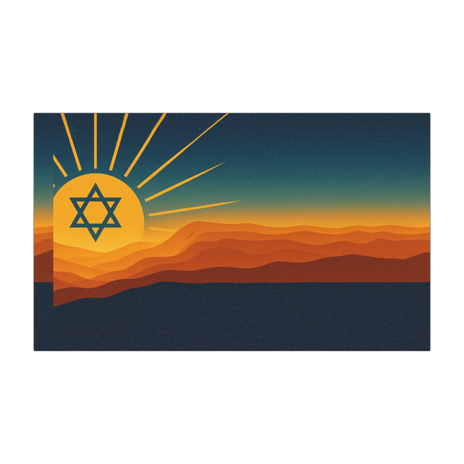 Promise At Dawn Car Magnets - American Zionist