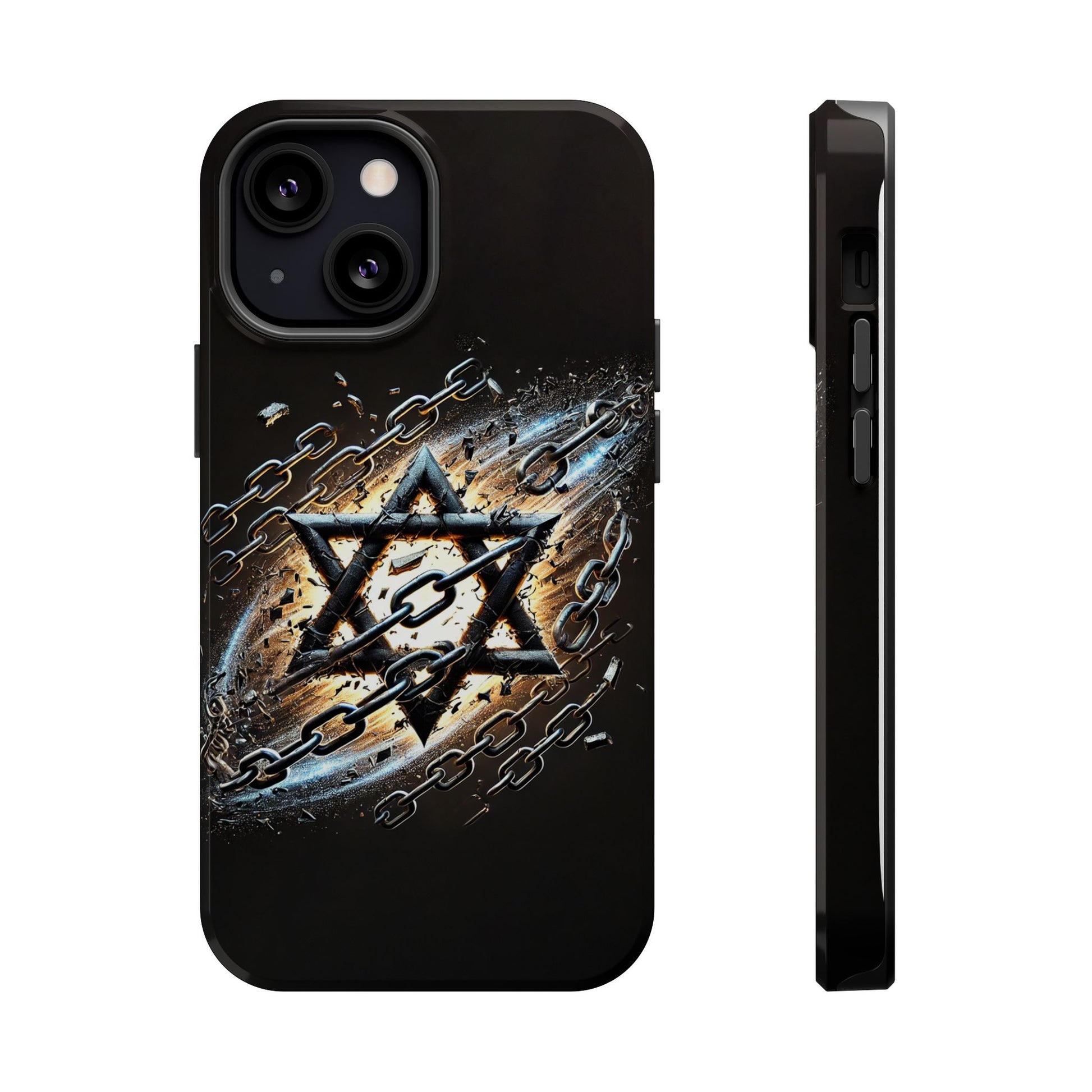 Galaxy Star of David Magnetic Tough Cases - American Zionist