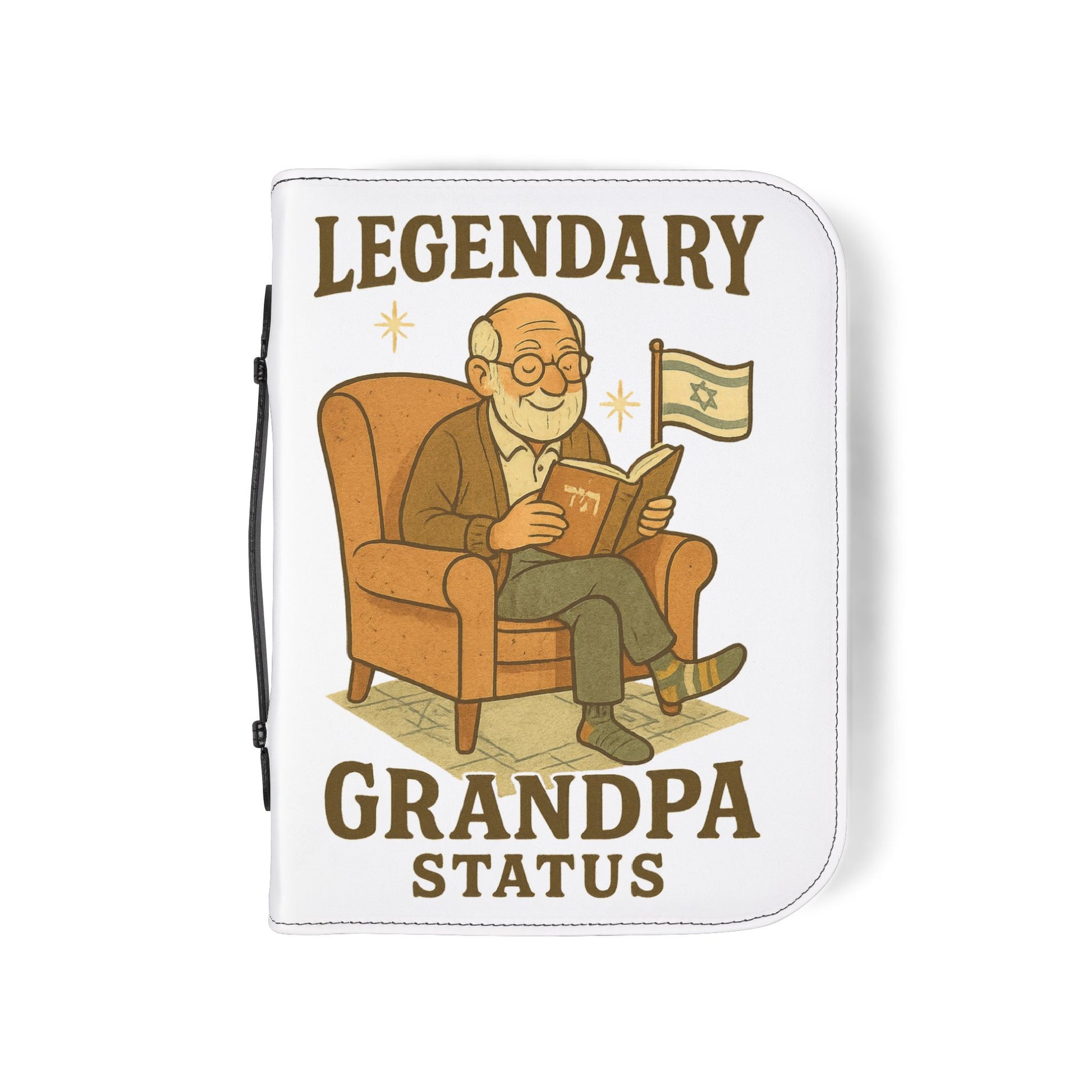 Legendary Grandpa Bible Cover - American Zionist