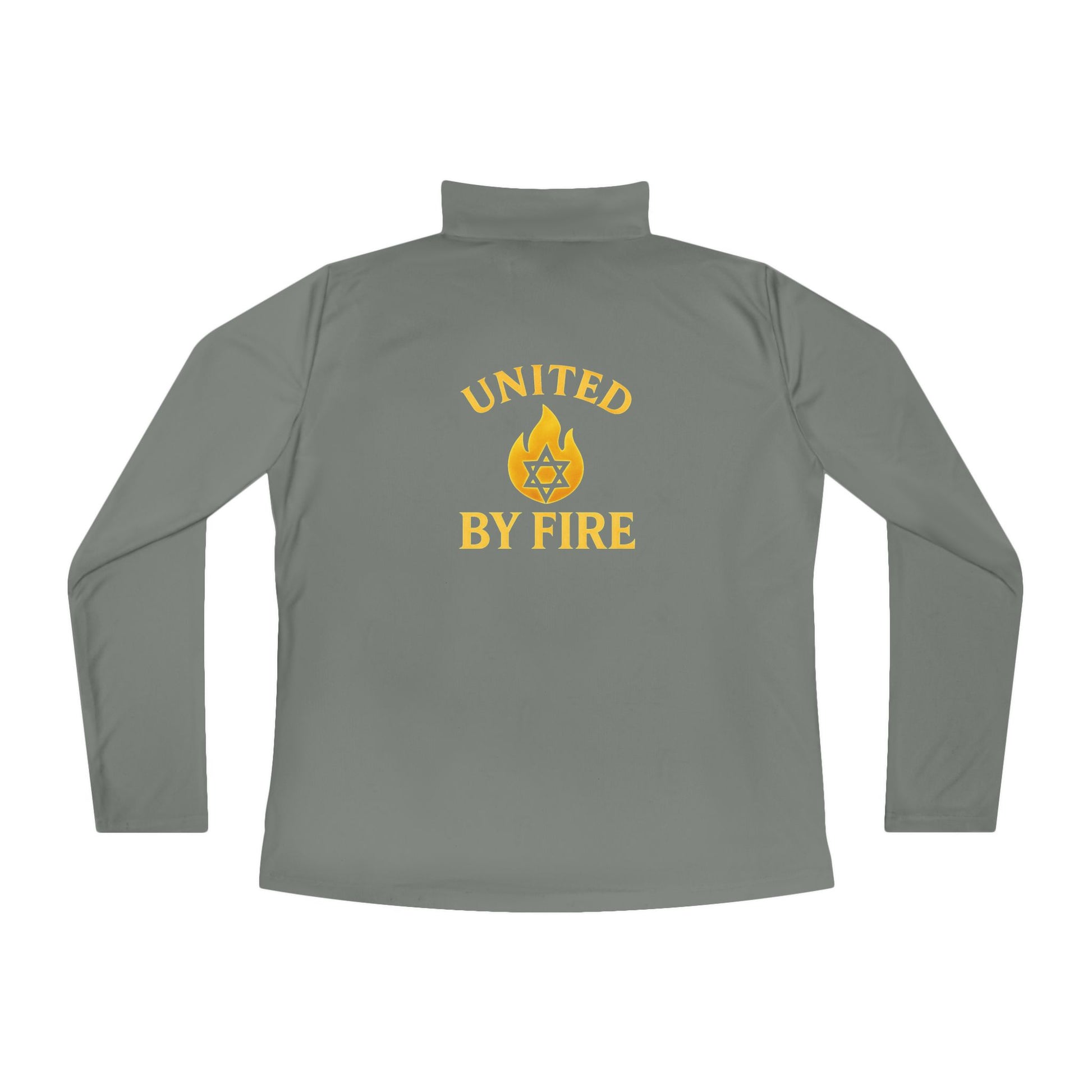 United by Fire Ladies Quarter - Zip Pullover - American Zionist