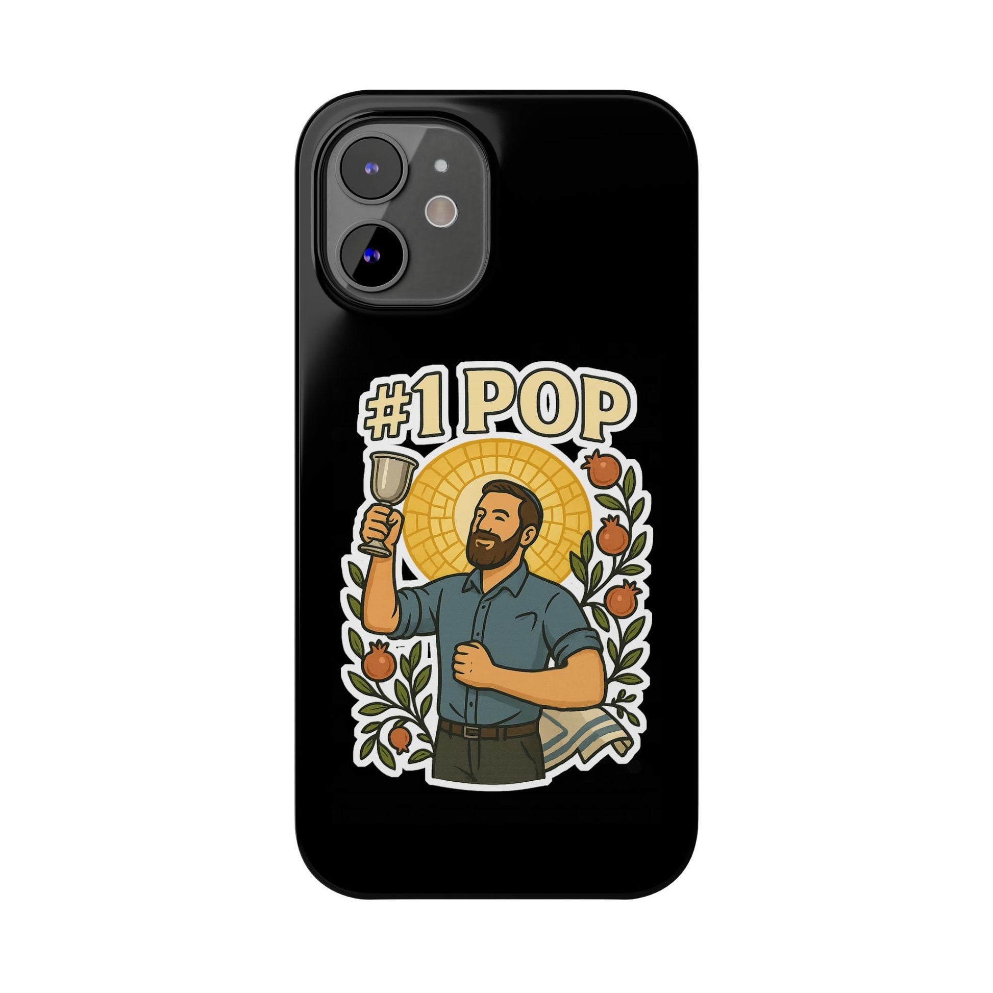 1 Pop Slim Phone Cases - American Zionist
