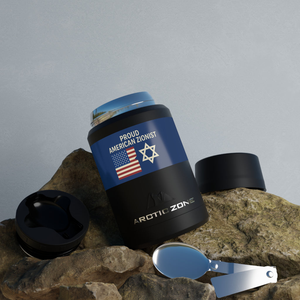 Blue Proud American Zionist Titan Copper Insulated Food Storage - American Zionist