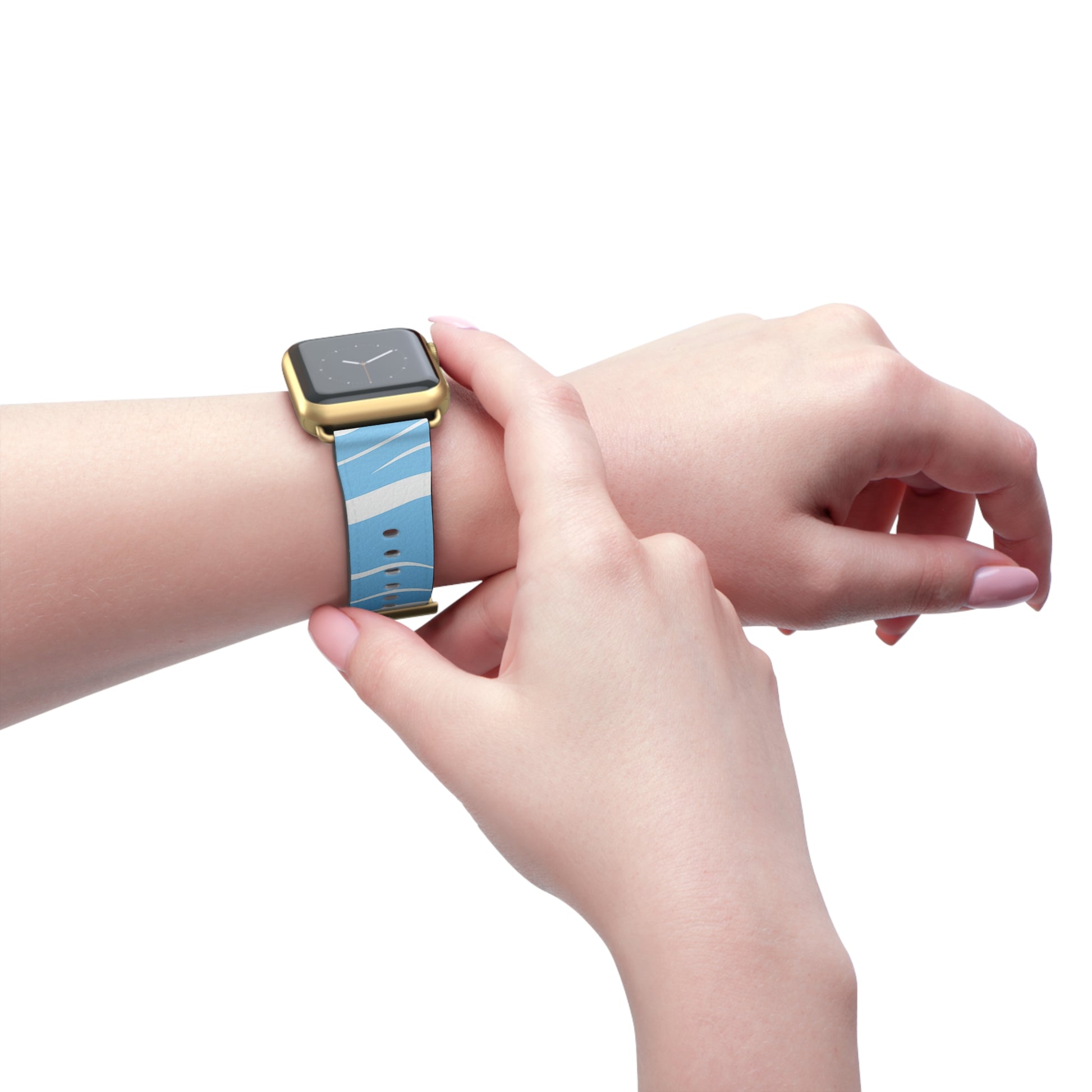 Waves of the Land Watch Band - American Zionist