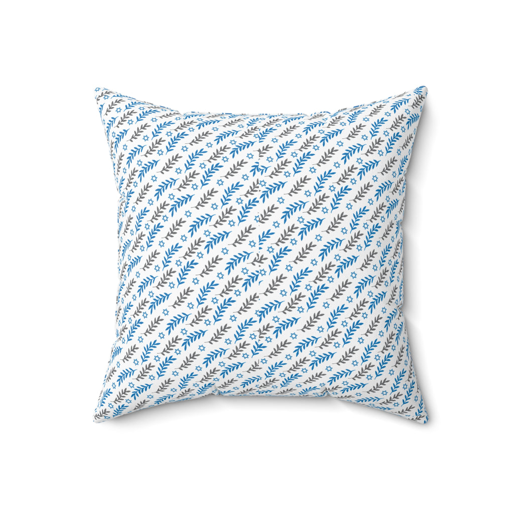 Olive and Shield Spun Polyester Square Pillow - American Zionist