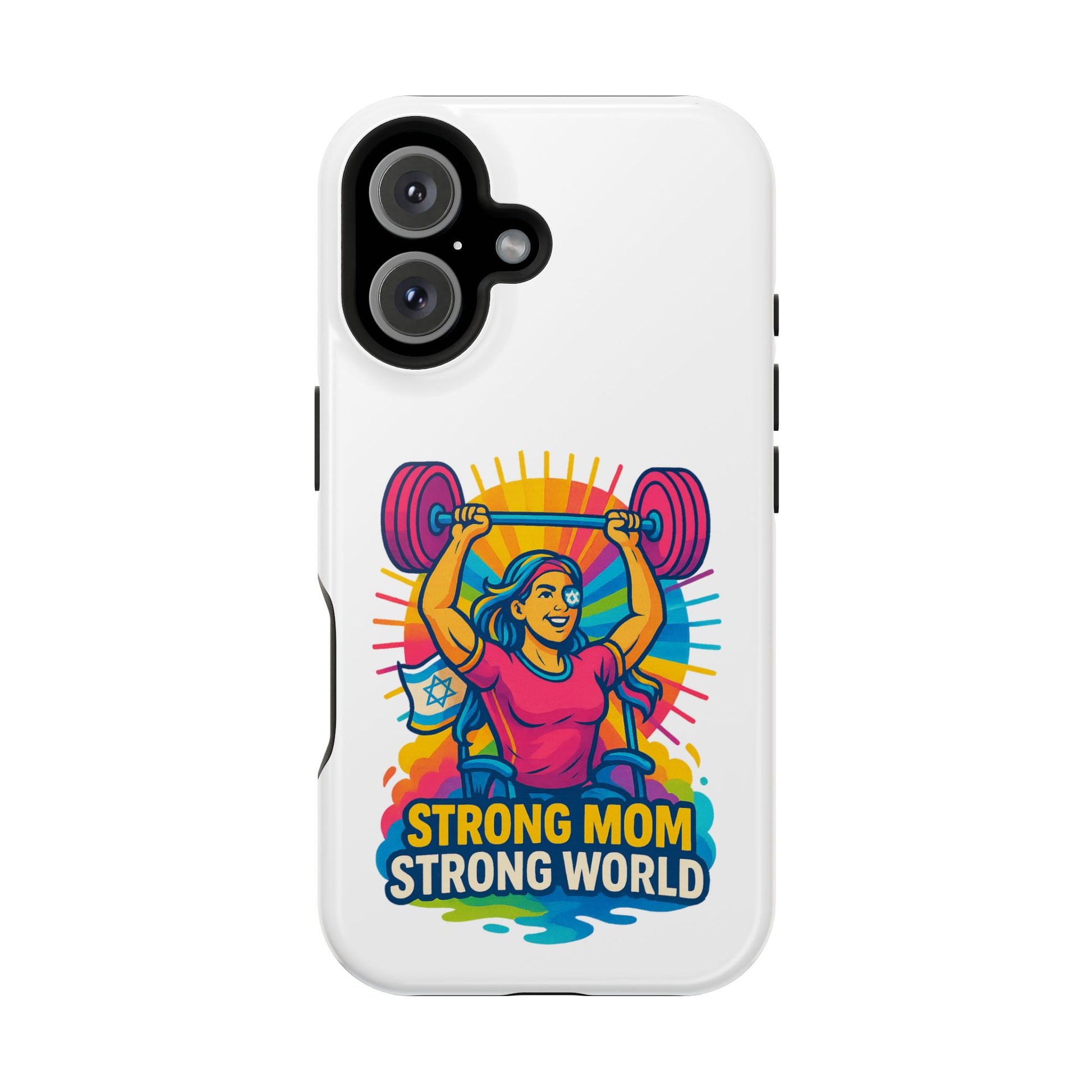 Strong Mom Magnetic Tough Case - American Zionist