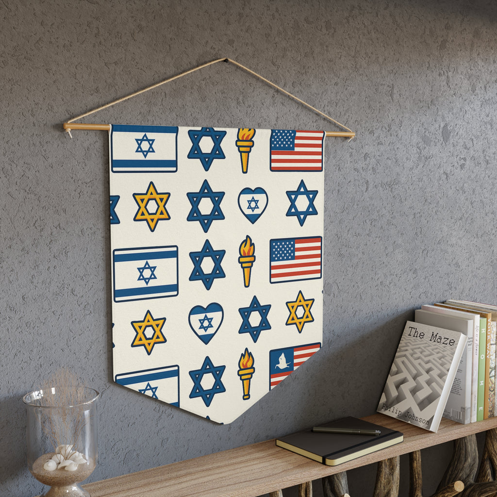 Symbol of Shared Freedom Pennant - American Zionist