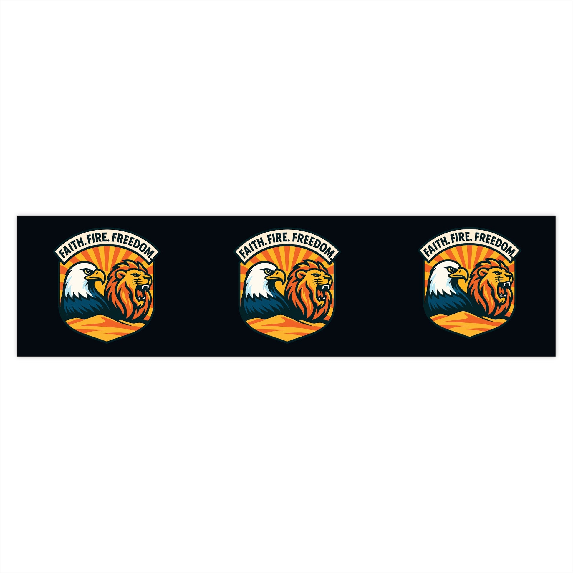 Lions Eagles Rise - Bumper Stickers - American Zionist