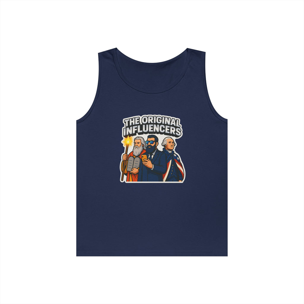Original Influencers Unisex Heavy Cotton Tank Top - American Zionist