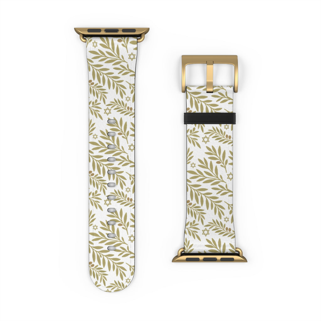 Olive Bloom Watch Band - American Zionist