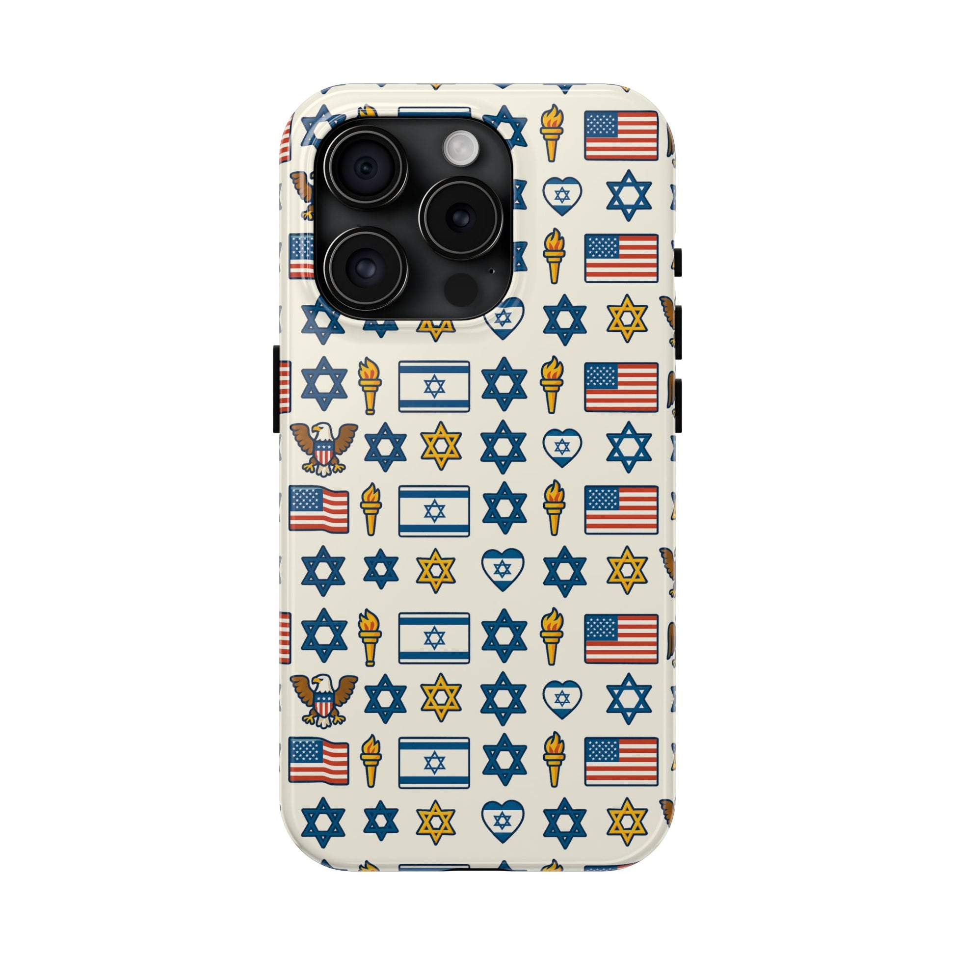 Symbol Of Shared Freedom Tough Phone Cases - American Zionist