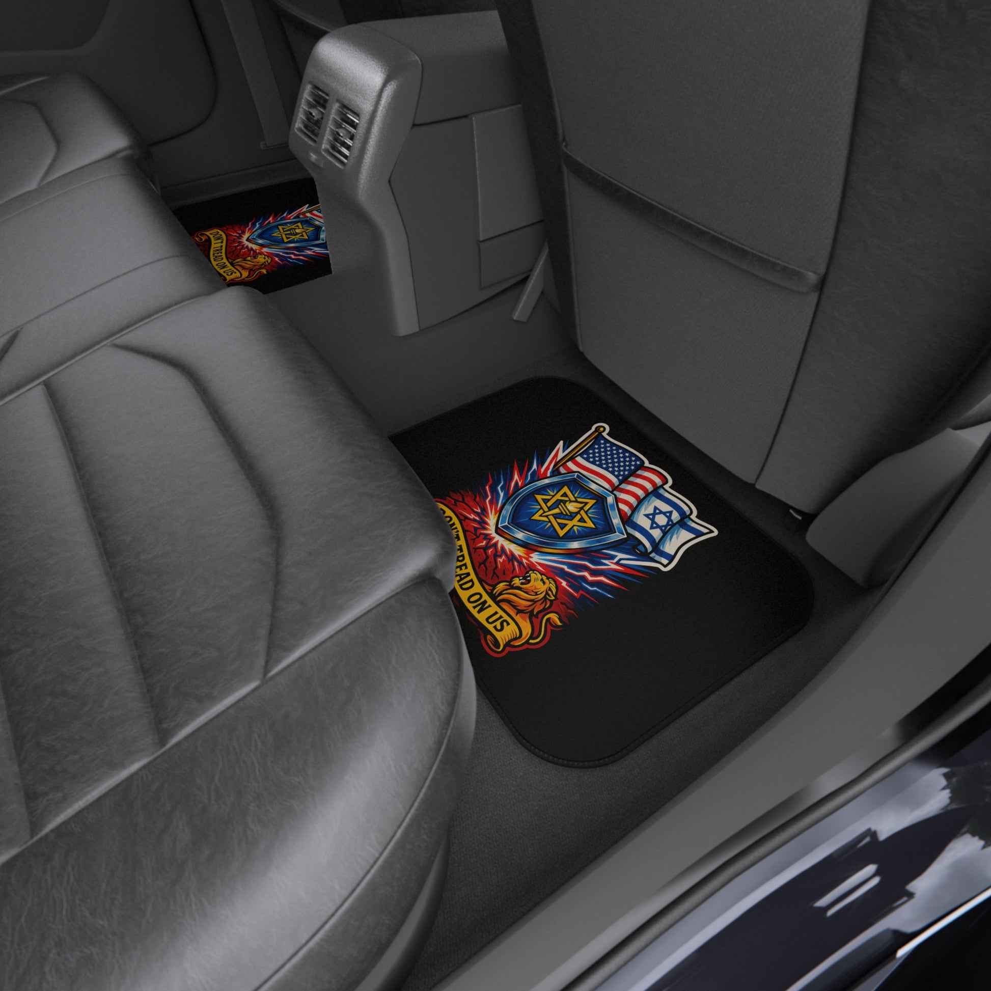 Dont Tread on Us Car Mats (2x Rear) - American Zionist