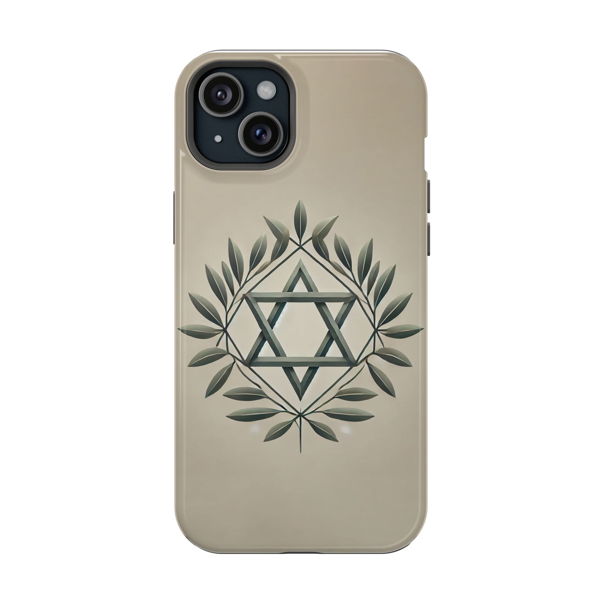 Olive and Star of David Magnetic Tough Cases - American Zionist