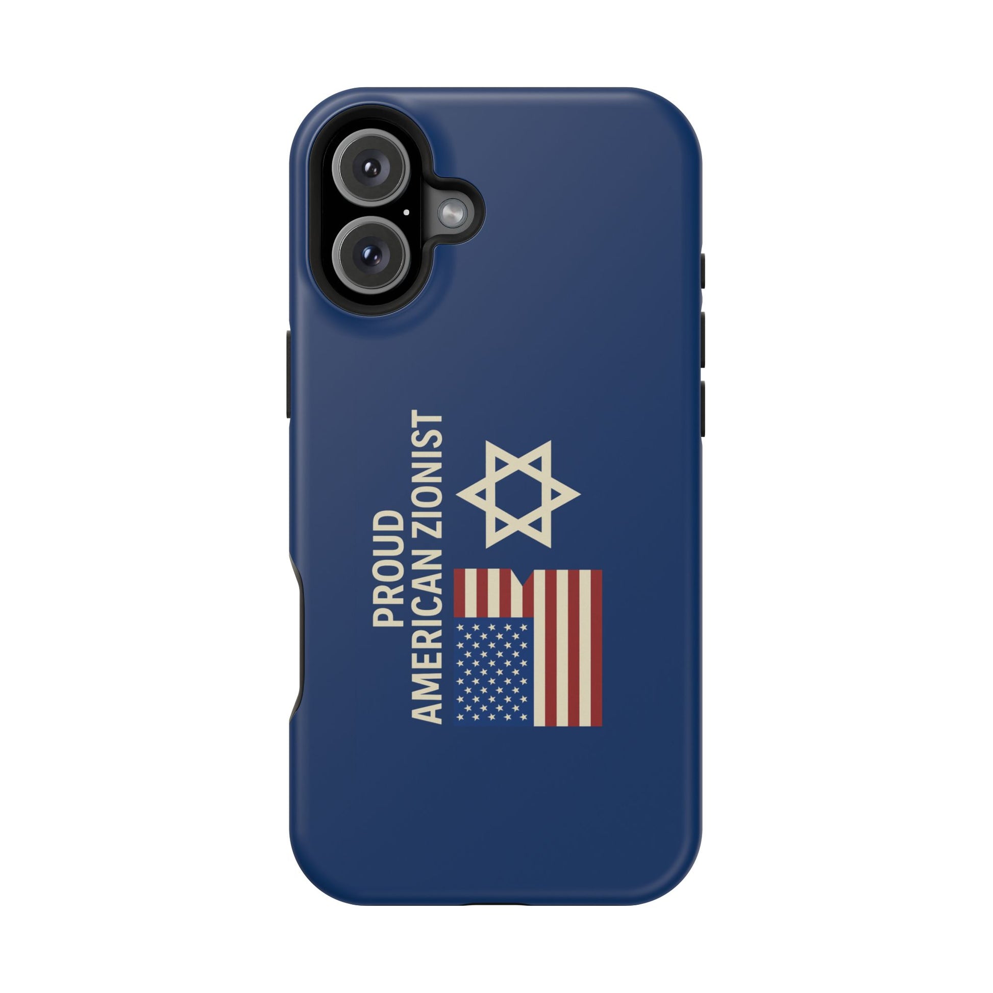 Blue Proud American Zionist Magnetic Tough Cases - American Zionist