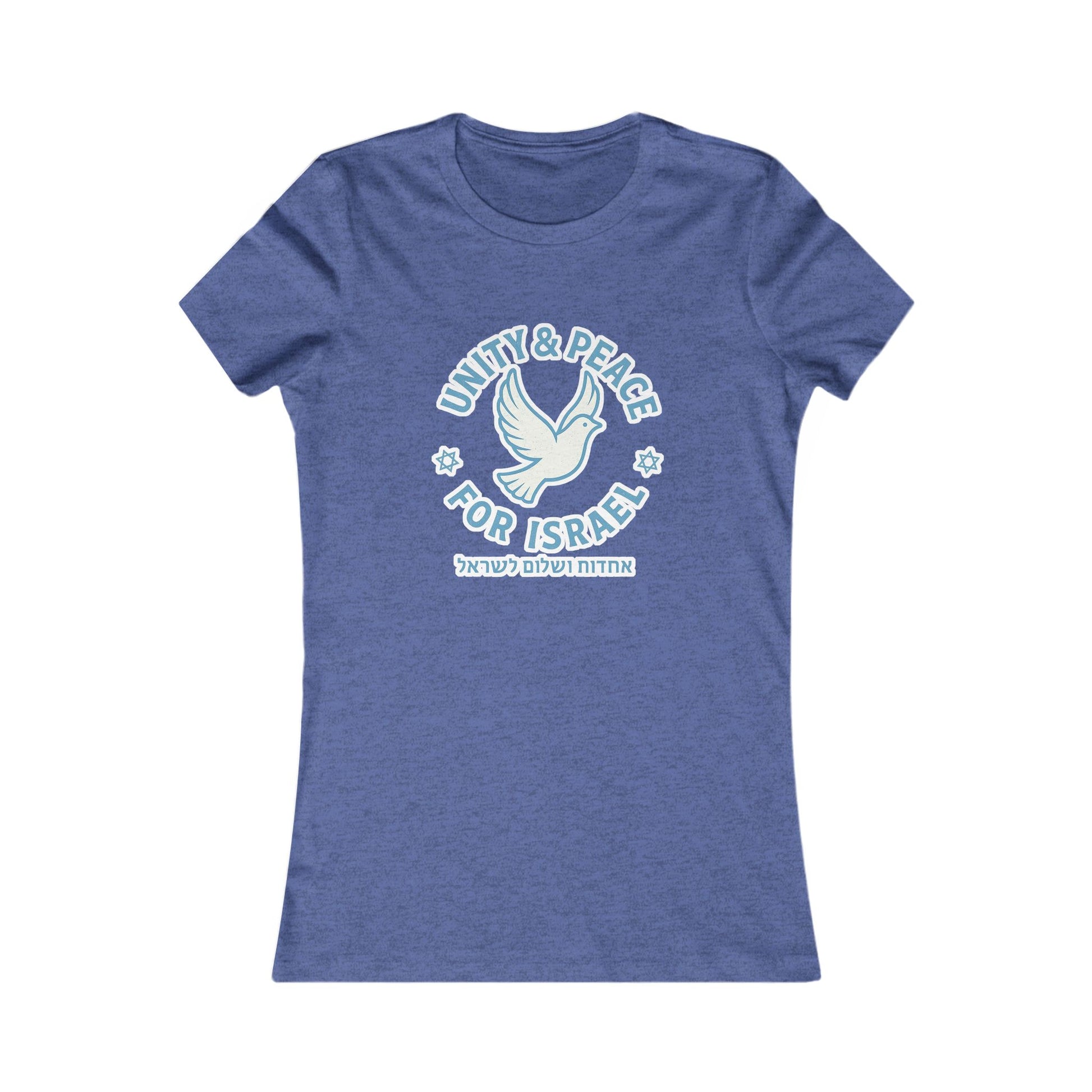 Unity Peace For Israel Women's Favorite Tee - American Zionist