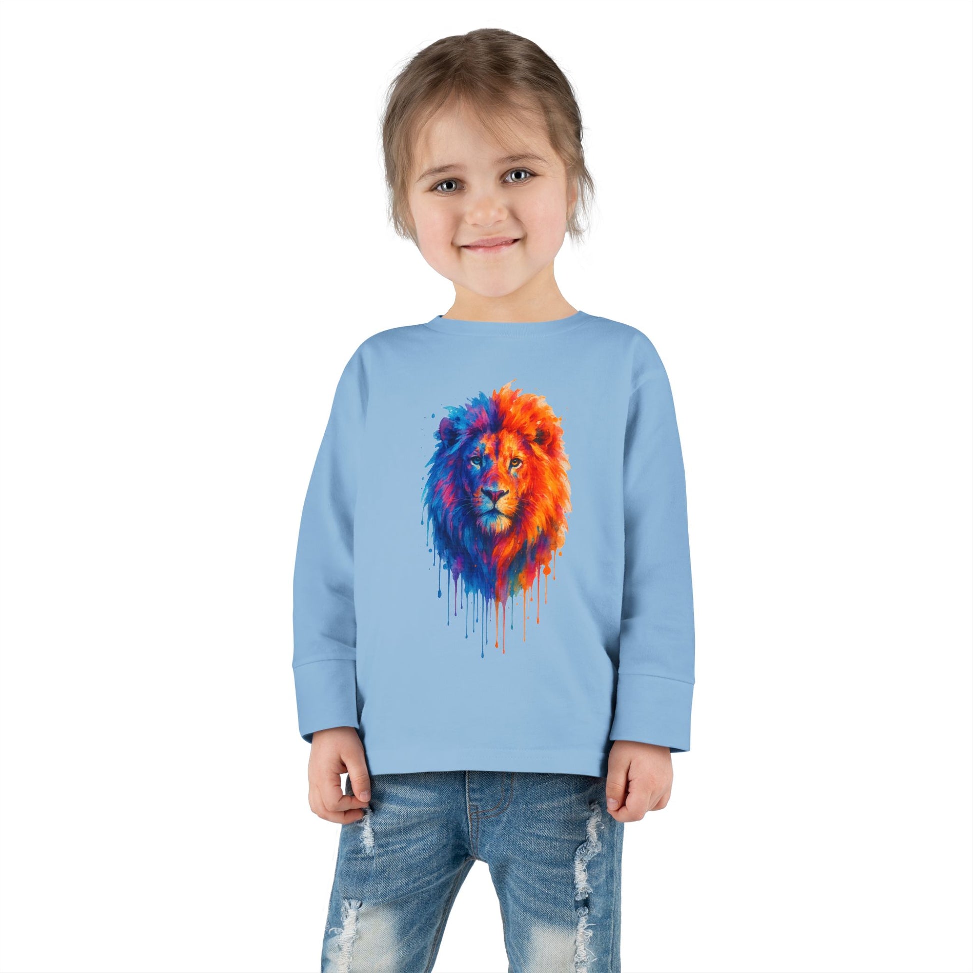 Judah Unleashed Toddler Long Sleeve Tee - American Zionist