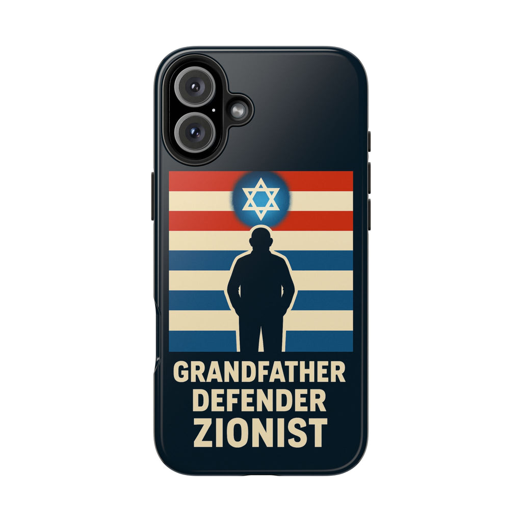 Grandfather Zionist Tough Phone Cases - American Zionist