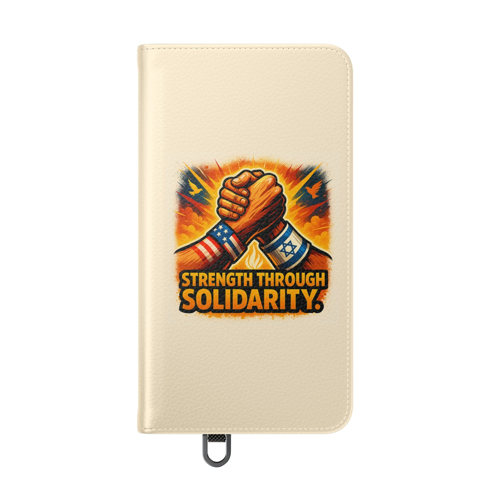Strength Through Solidarity Flip Cases - American Zionist