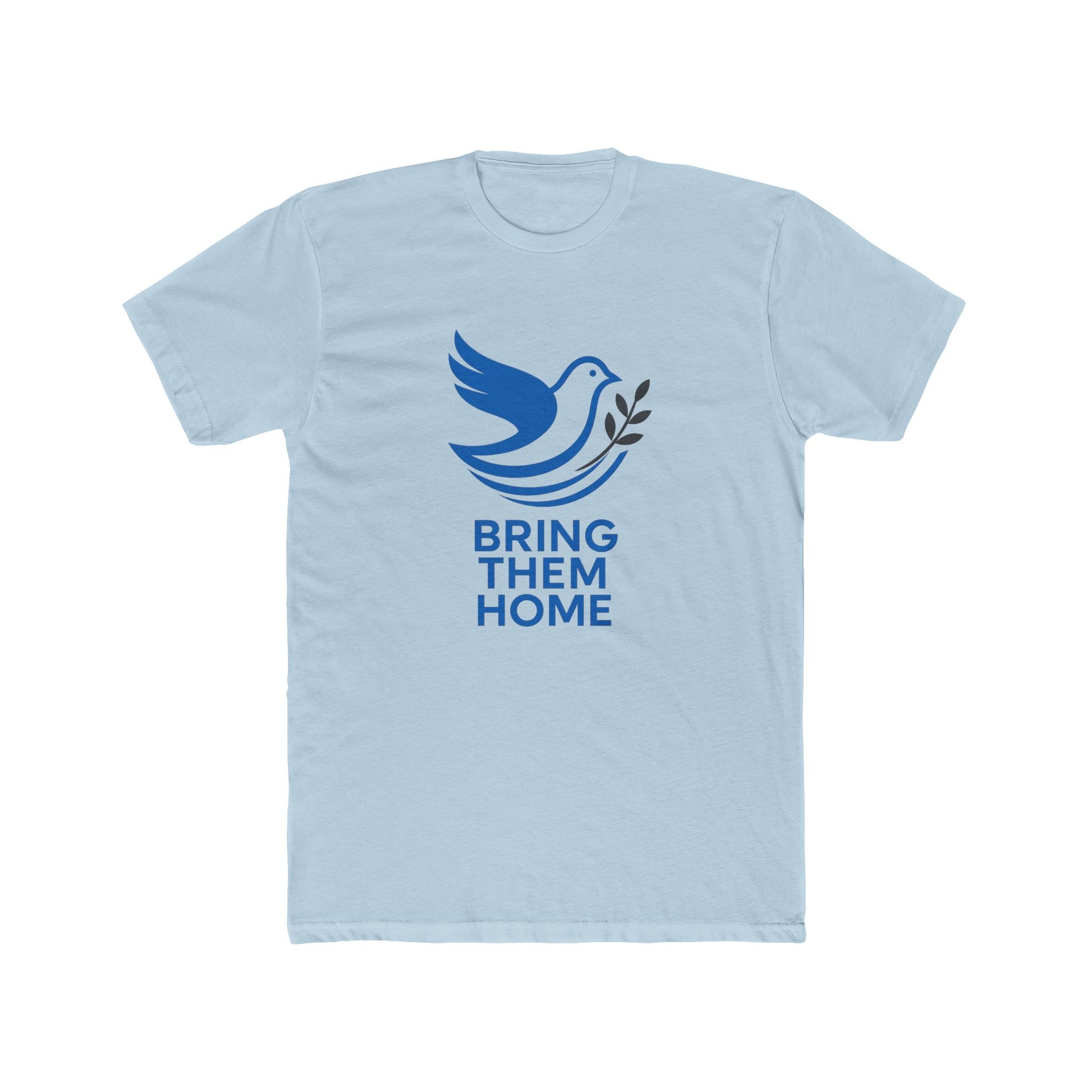 Dove Bring Them Home Unisex Cotton Crew Tee - American Zionist