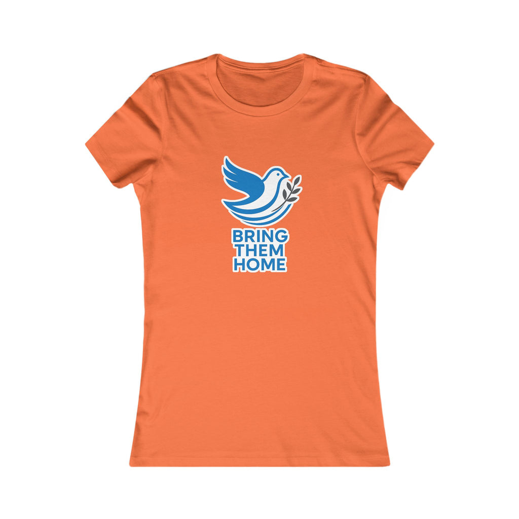 Dove Bring Them Home Women's Favorite Tee - American Zionist