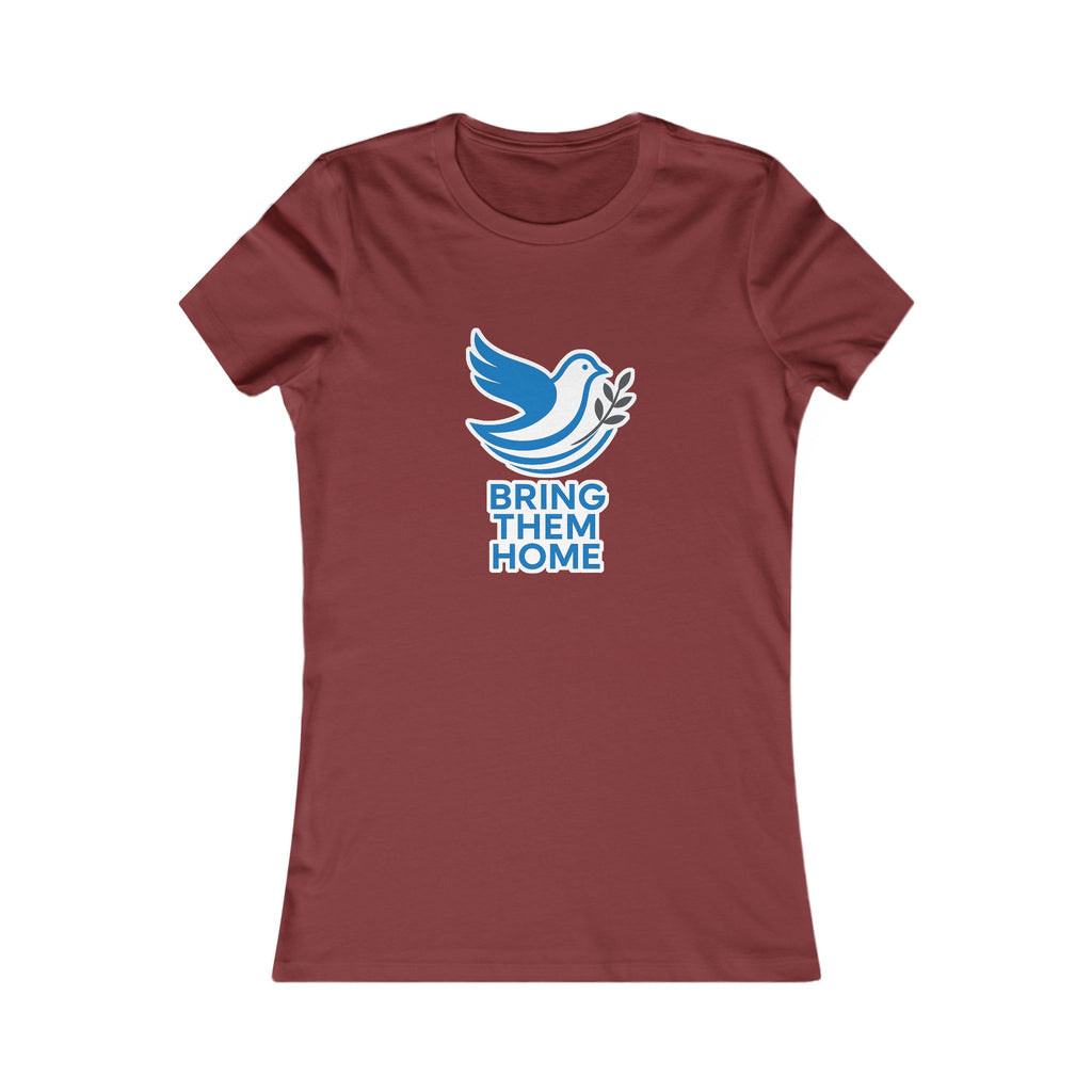 Dove Bring Them Home Women's Favorite Tee - American Zionist