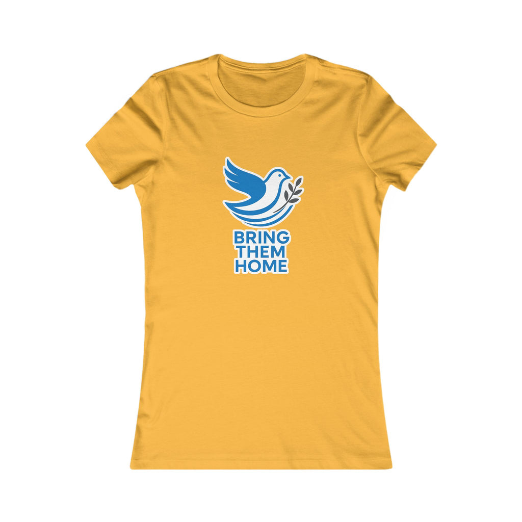 Dove Bring Them Home Women's Favorite Tee - American Zionist